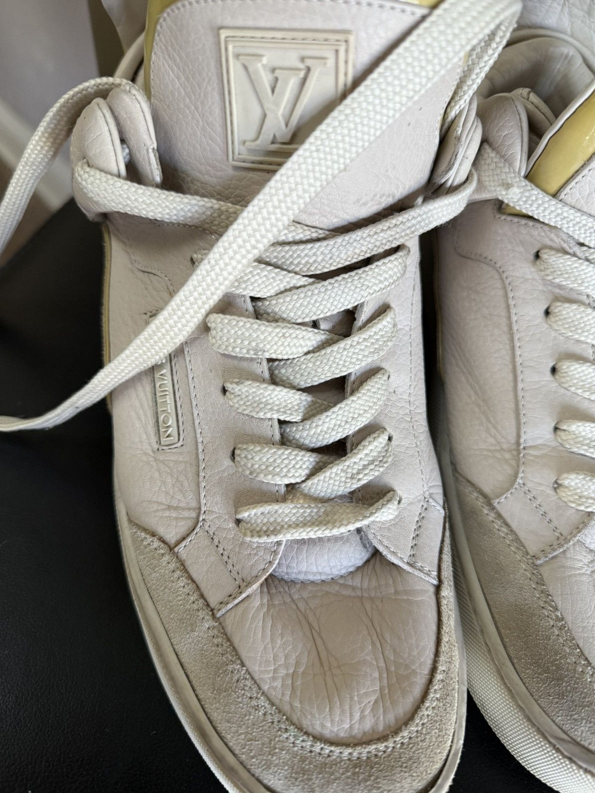 Louis Vuitton Kanye West x Louis Vuitton Don Cream 6.5 Size US 6.5 / EU 39-40 - 1 Thumbnail