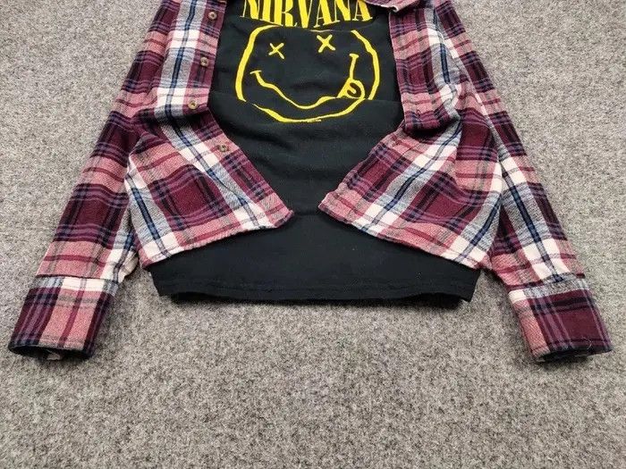 Flannel Vintage Flannel Shirt Travis Scott Style Y2K Style Size US L / EU 52-54 / 3 - 6 Thumbnail