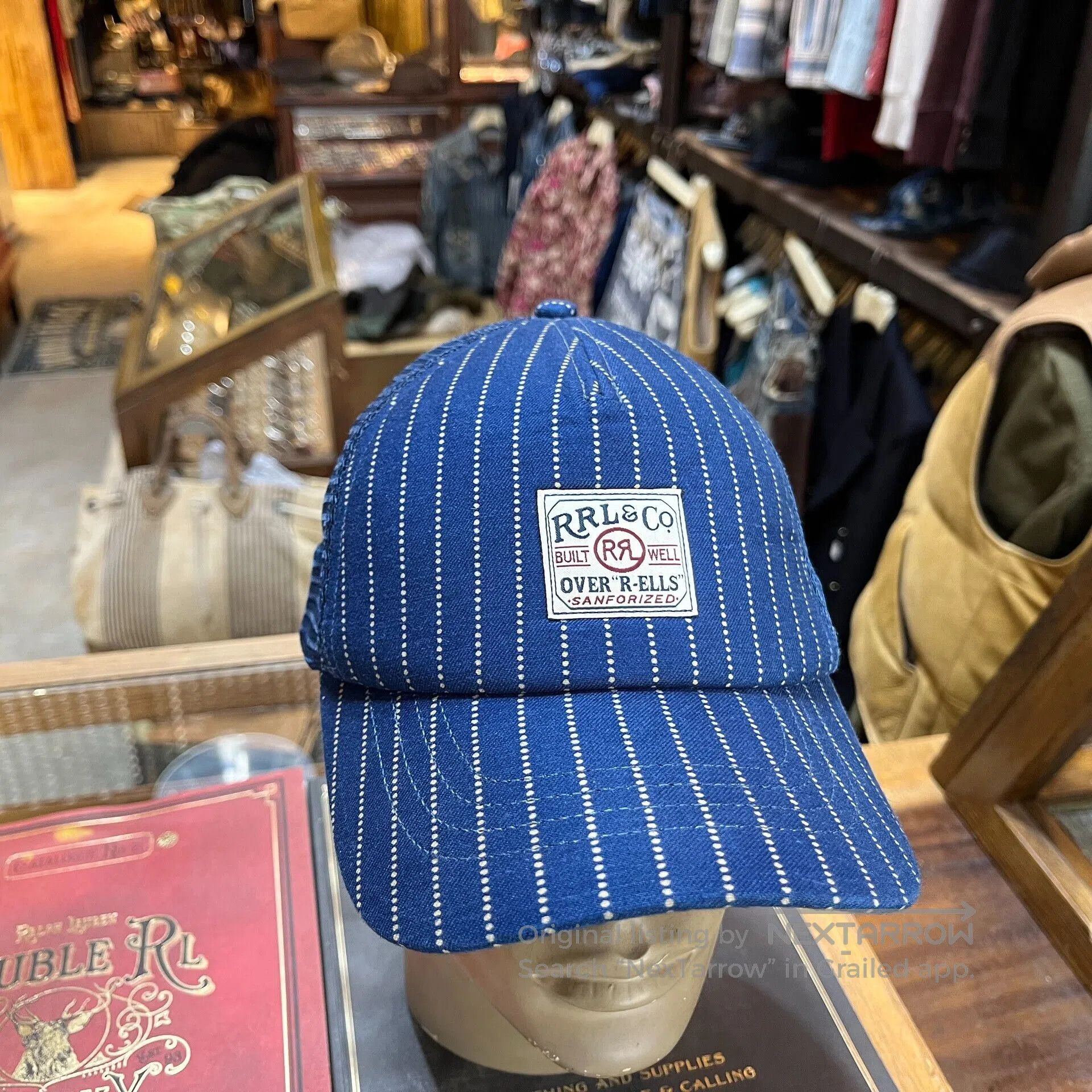 RRL Ralph Lauren Vintage RRL Baseball Cap by Ralph Lauren. Size ONE SIZE - 1 Thumbnail