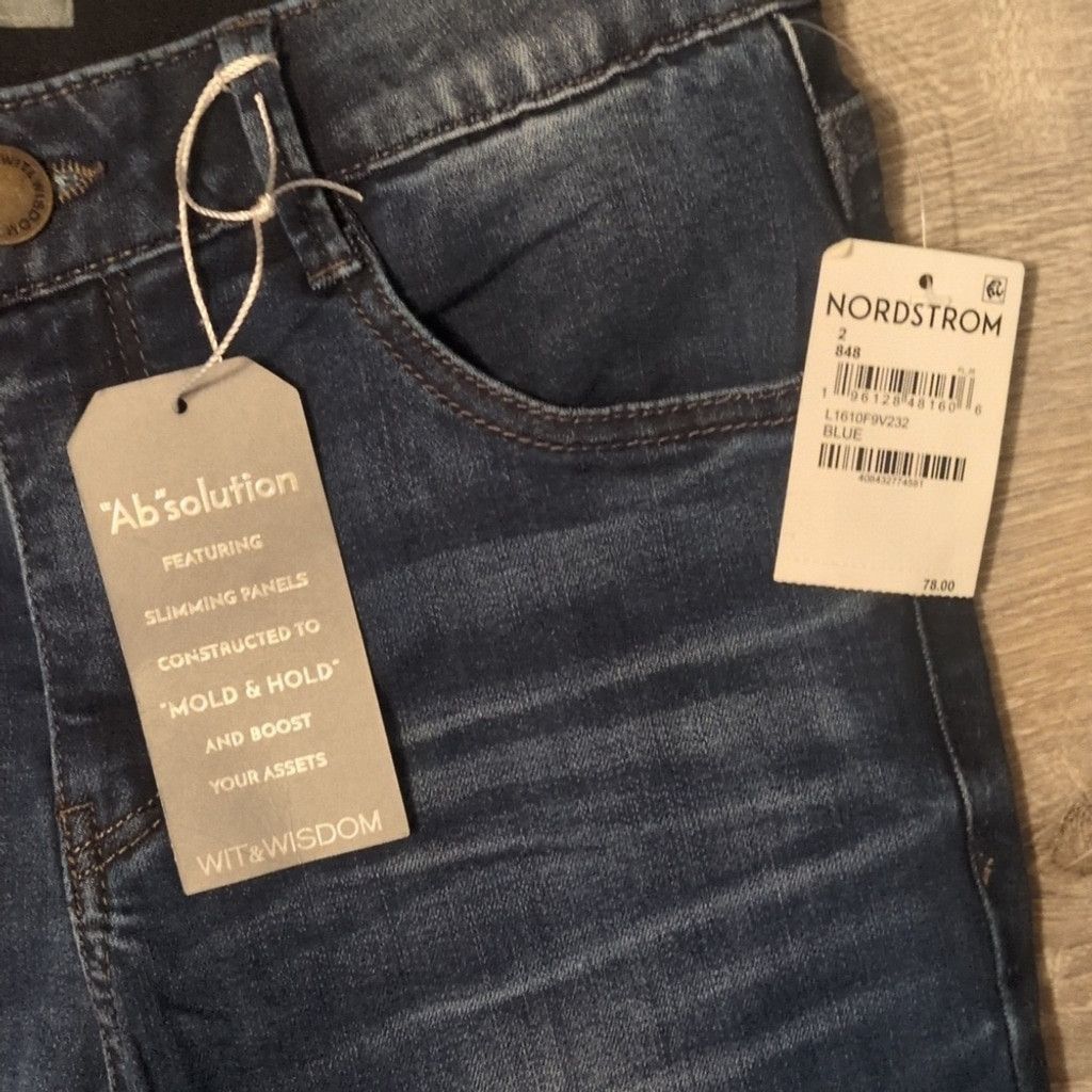 Other Wit & wisdom ab solution ankle length jeans size 2 Size 26" / US 2 / IT 38 - 3 Thumbnail