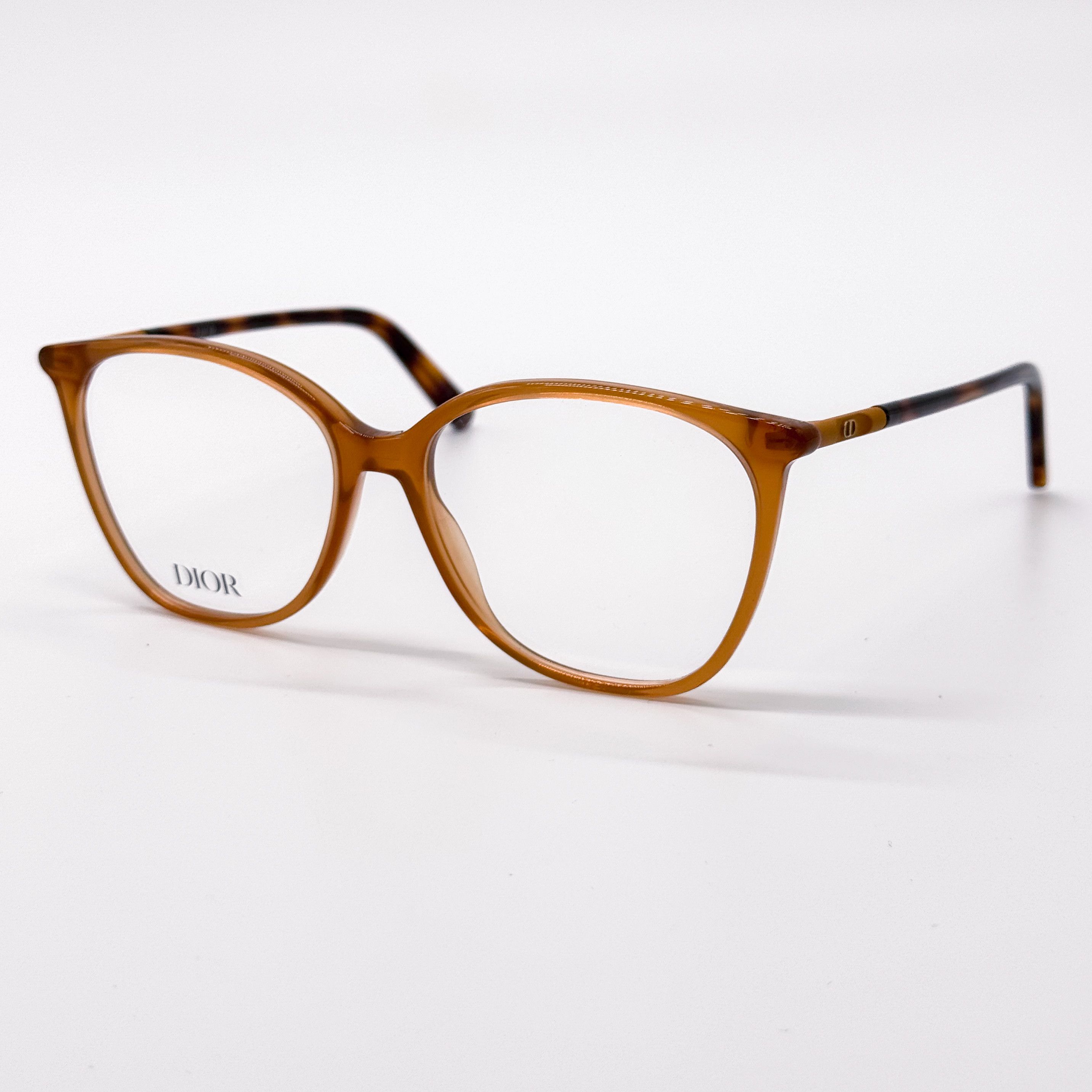 Dior NEW Dior Brown Havana Eyeglasses, Women Dior Mini CD S6I Size ONE SIZE - 2 Thumbnail