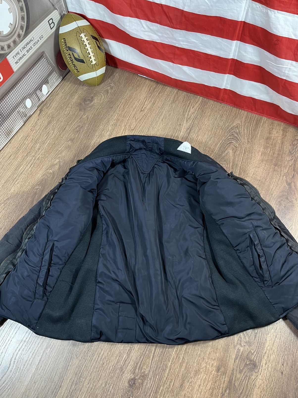 DENHAM × Japanese Brand Denham Seditionaries Japanese Style Padded Bomber Jacket Size US L / EU 52-54 / 3 - 10 Thumbnail
