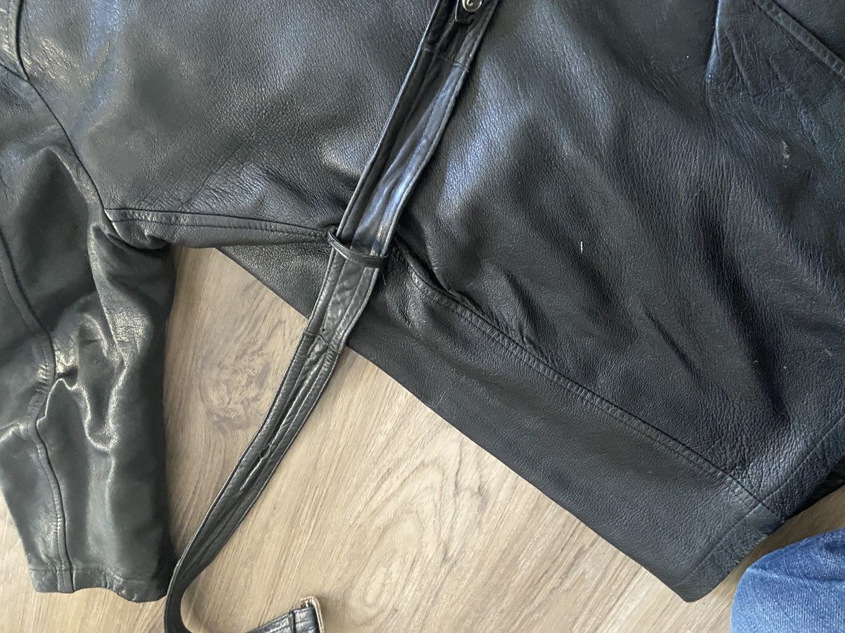 Vintage Vintage Leather Jacket w/Alpaca Fur lining Size US M / EU 48-50 / 2 - 8 Thumbnail