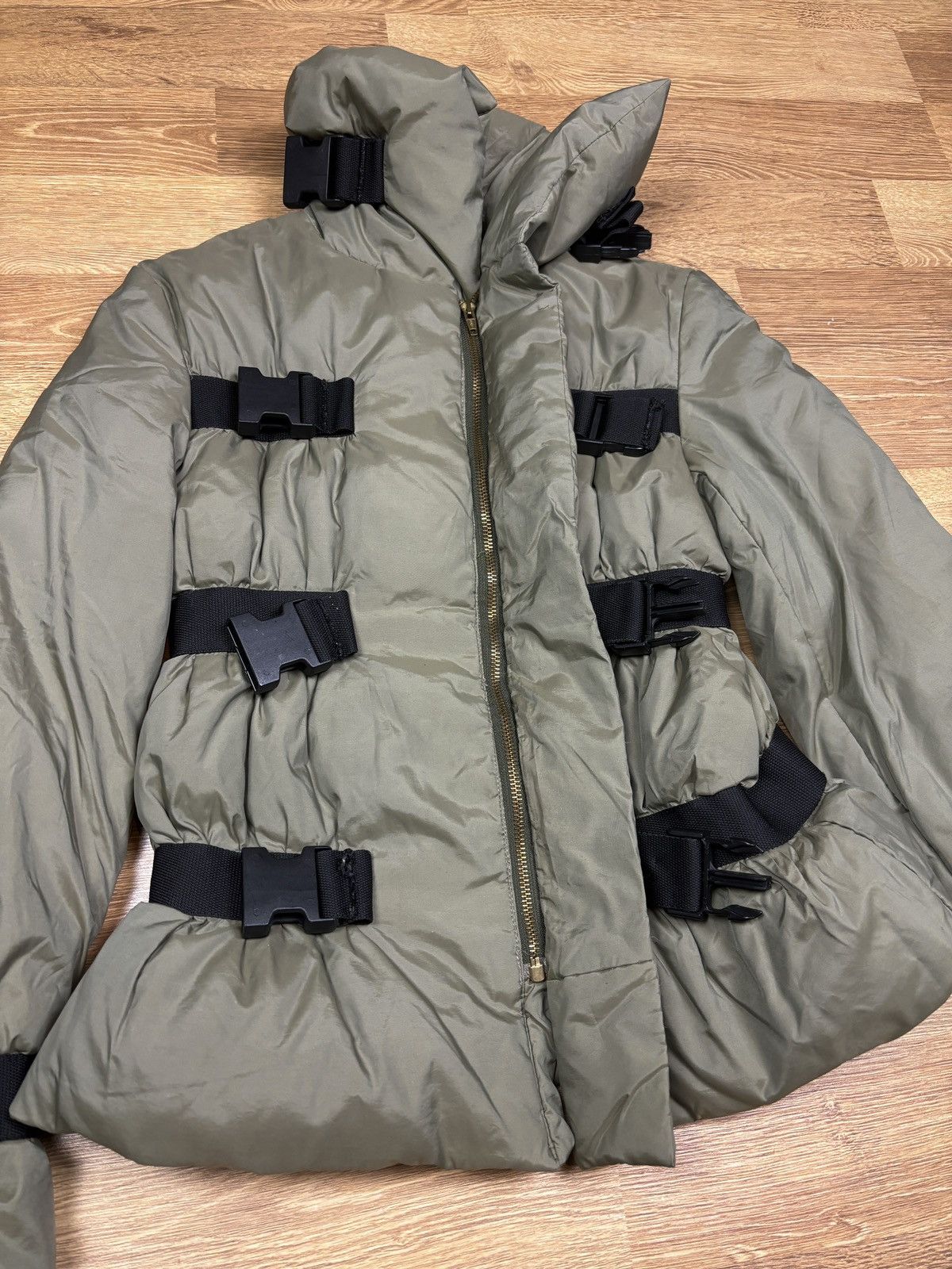 Jean Paul Gaultier FW2003 Jean Paul Gaultier Bondage Puffer Jacket Size XS / US 0-2 / IT 36-38 - 5 Thumbnail