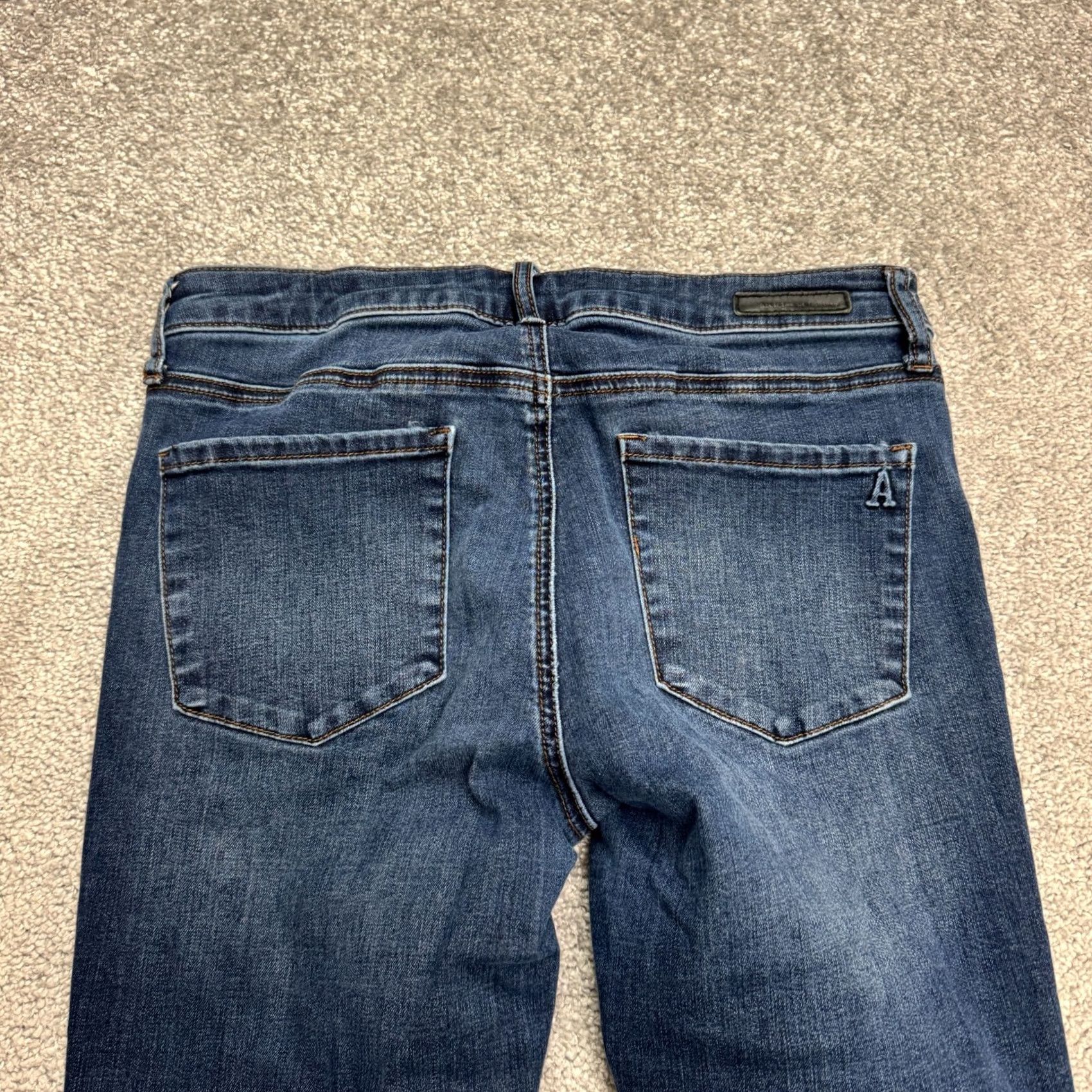Vintage Articles Of Society Mya Mid Rise Skinny Denim Jeans Womens 28 Blue West End Cut City Streetwear 28 in Blue Womens Jeans Skinny Size 28" / US 6 / IT 42 - 5 Thumbnail