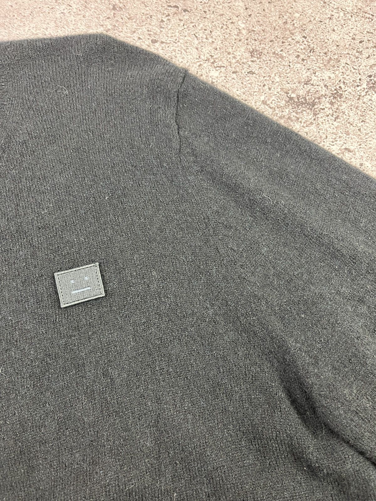 Acne Studios Nash Face Wool Sweater Jumper Pullover Size US XL / EU 56 / 4 - 5 Thumbnail