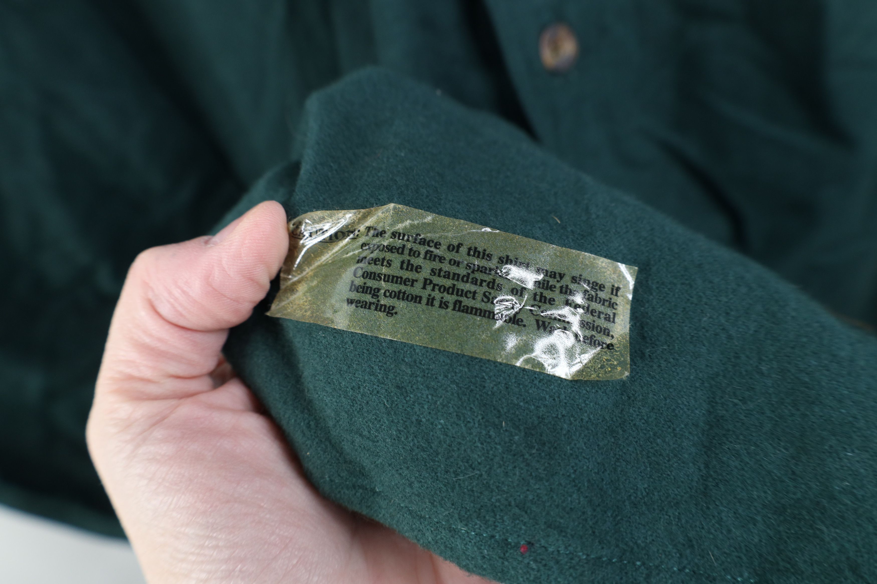Woolrich Woolen Mills Deadstock Vintage 90s Woolrich Cloth Shooting Button Shirt Size US L / EU 52-54 / 3 - 4 Thumbnail