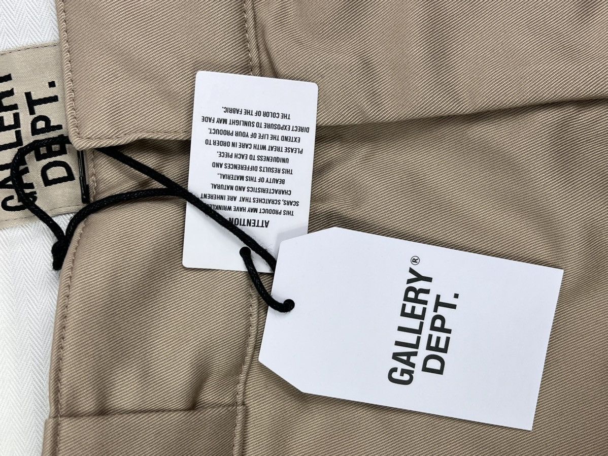 Gallery Dept. SLIM FIT FLARE COTTON TROUSERS Size US 34 / EU 50 - 7 Thumbnail