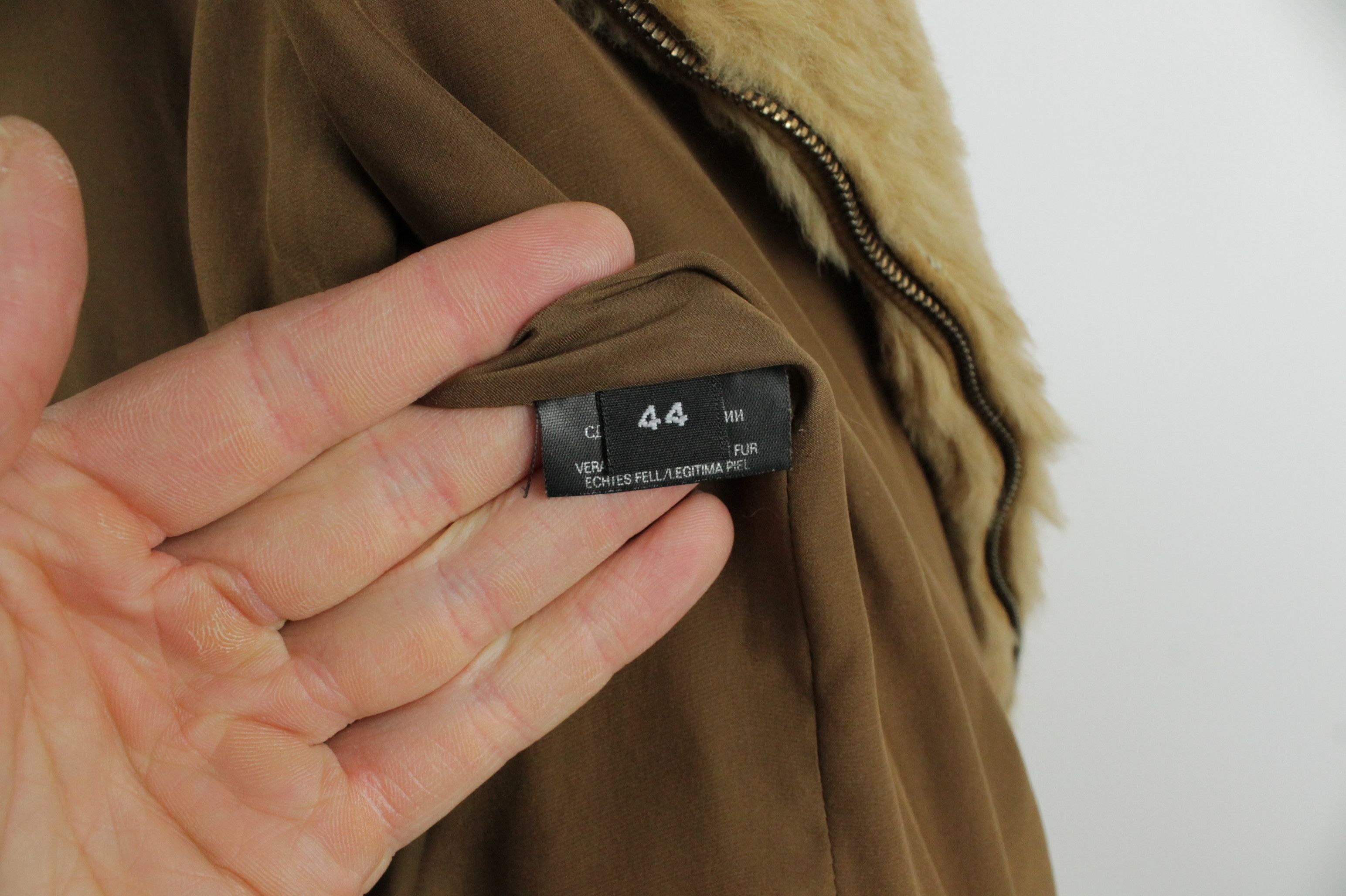 Blumarine Vintage Blumarine Weasel Fur Coat Leather Jacket Size M / US 6-8 / IT 42-44 - 10 Thumbnail