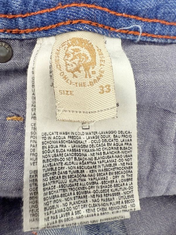Diesel Diesel Krooley Jeans Uomo W33 L32 Denim Size US 33 - 9 Thumbnail