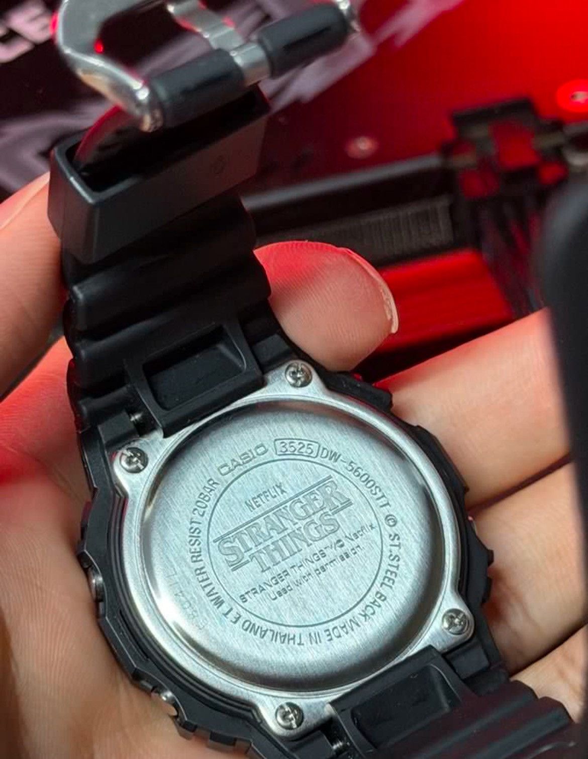 G Shock Authentic G-Shock x Stranger Things DW5600 Collabs Watch Size ONE SIZE - 8 Thumbnail