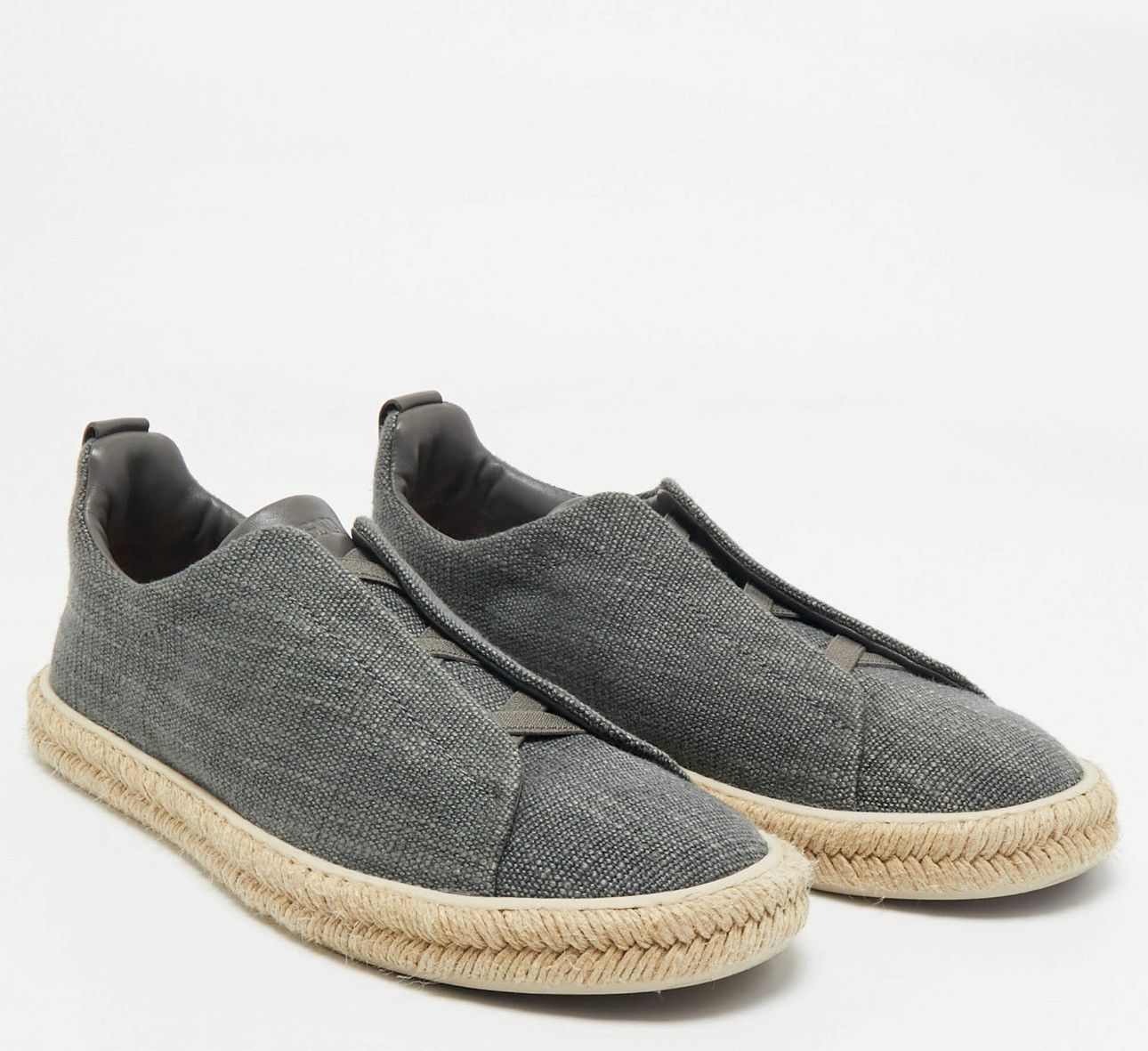 Ermenegildo Zegna Zegna grey espadrilles - EU 44.5 Size US 10.5 / EU 43-44 - 4 Thumbnail