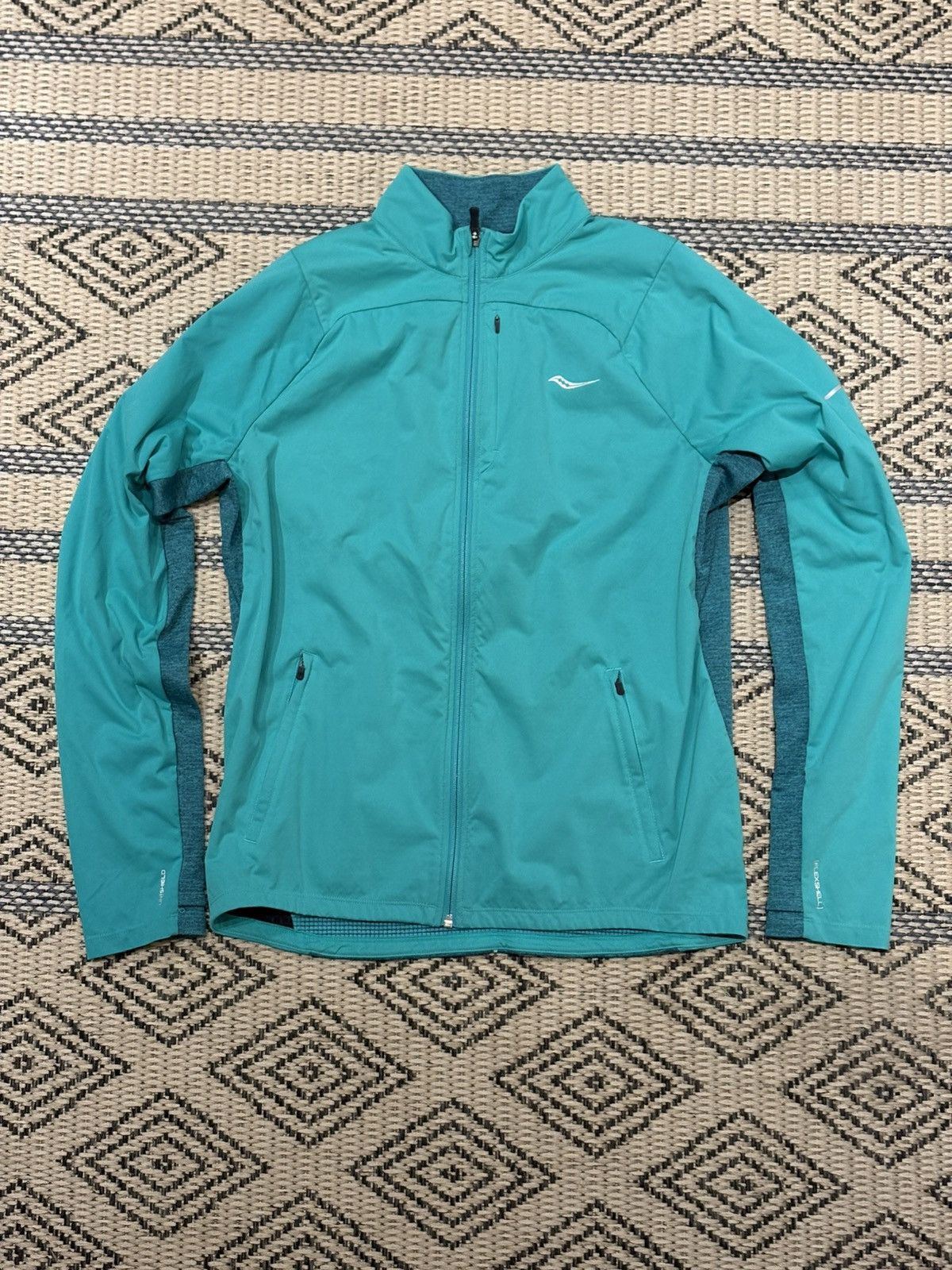 Saucony Saucony Running Zip Up Jacket Size US M / EU 48-50 / 2 - 1 Thumbnail