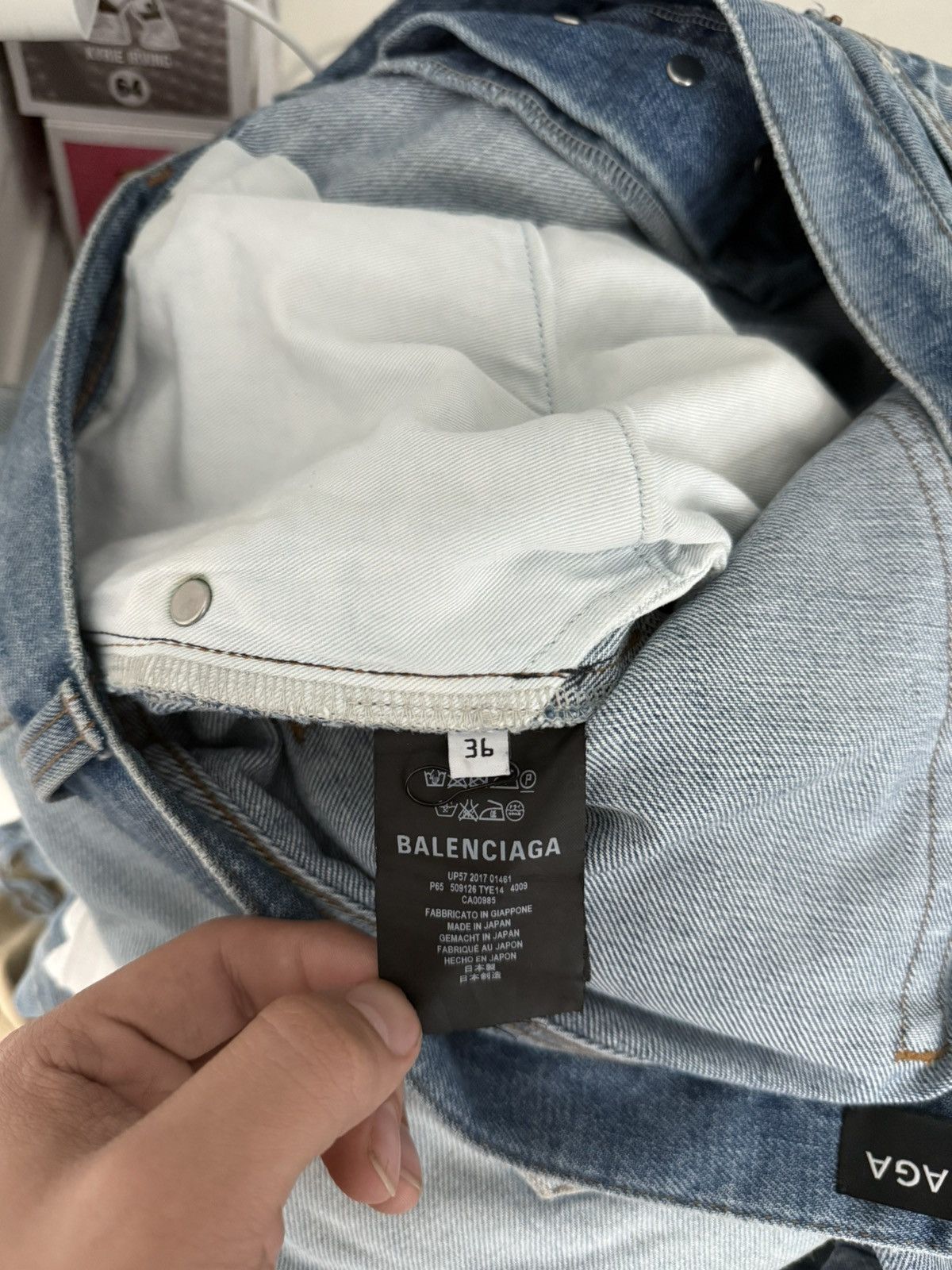 Balenciaga balenciaga denim Size US 36 / EU 52 - 7 Thumbnail