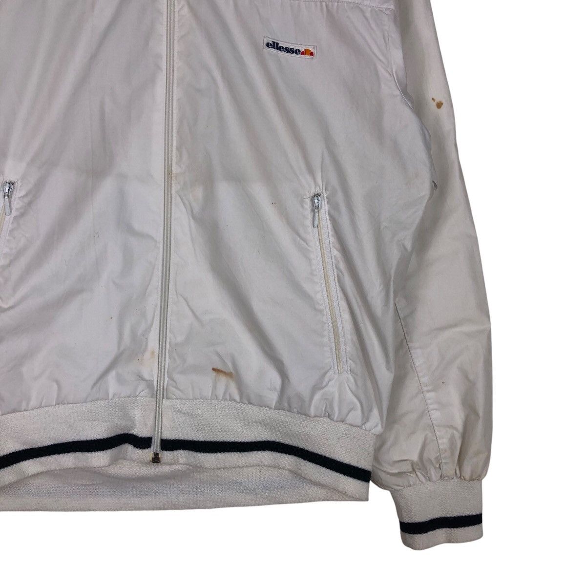 Japanese Brand 📌Vintage Bomber Jacket Ellesse Wind Up Tennis Big Logo Size US M / EU 48-50 / 2 - 6 Thumbnail
