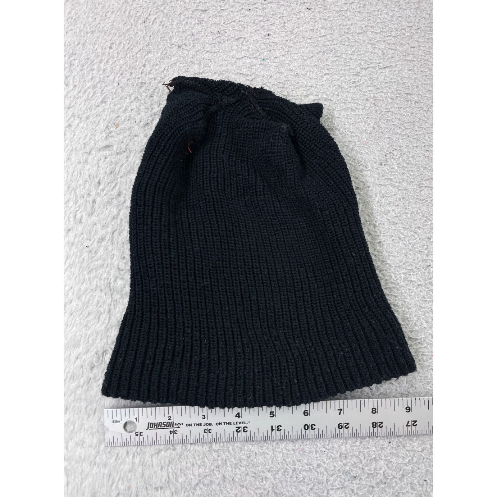 Vintage VINTAGE Beanie Knit Adult One Size Dark Blue Acrylic Snow Winter Ski Hat Mens Size ONE SIZE - 4 Thumbnail