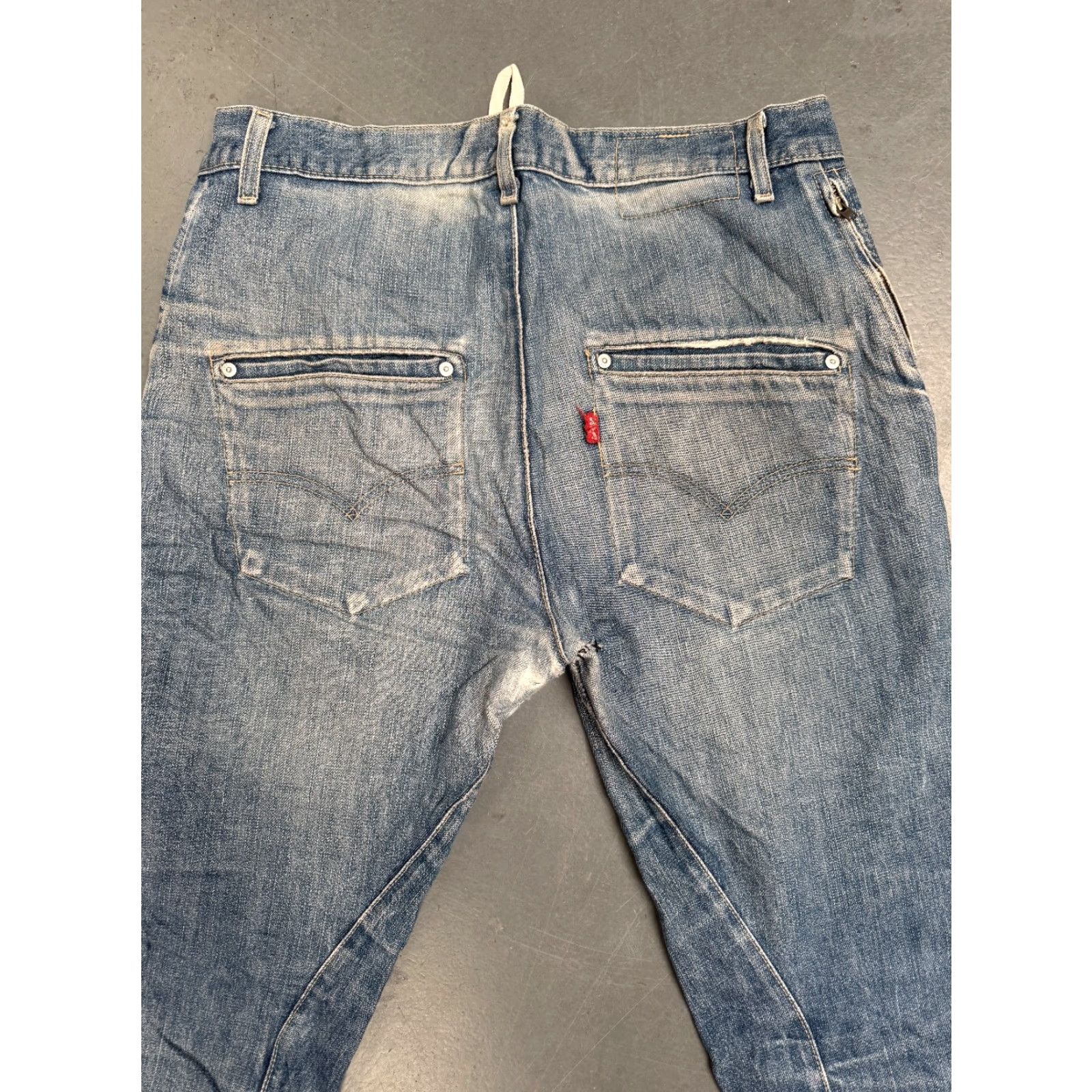 Levi's VINTAGE Levi’s Engineered Twisted Jeans Jeans Denim 5-Pocket W34 L32 Y2K 90s Mens Blue Size US 34 / EU 50 - 3 Thumbnail