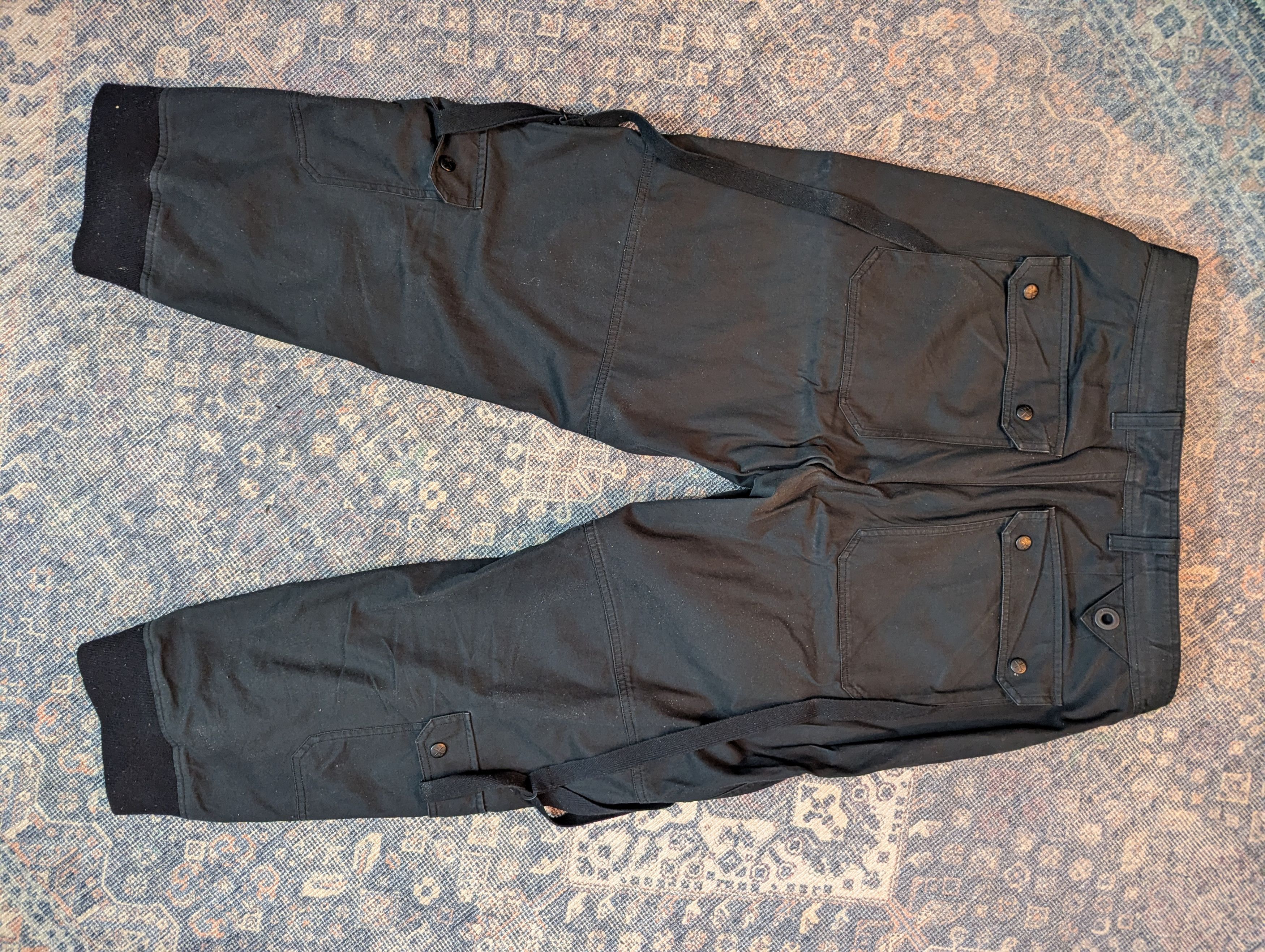 White Mountaineering White Mountaineering BLK Parachute Cargo Pants 2017AW Size US 36 / EU 52 - 2 Thumbnail