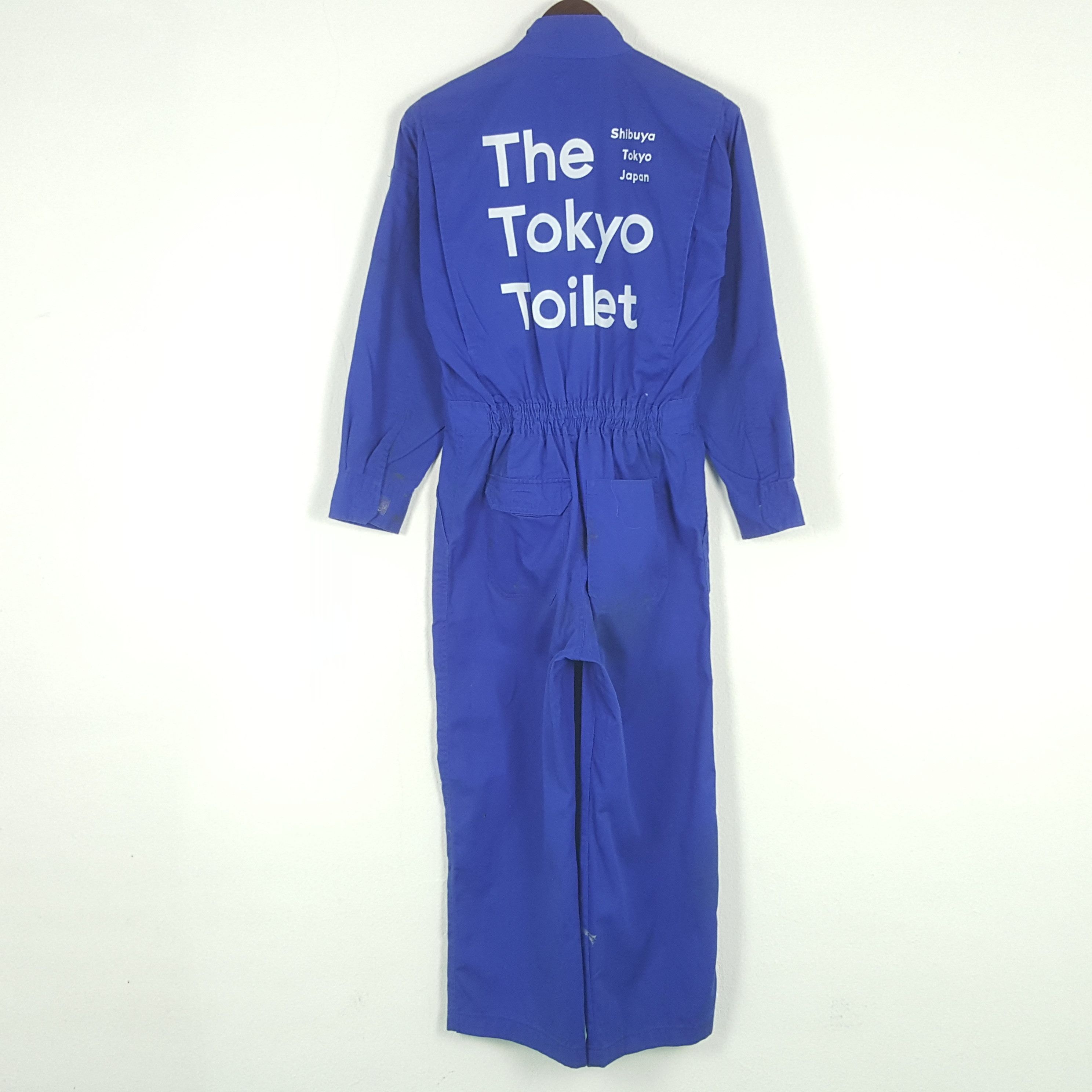 Vintage The Tokyo Toilet Japan Custom Worker Coverall Jacket
