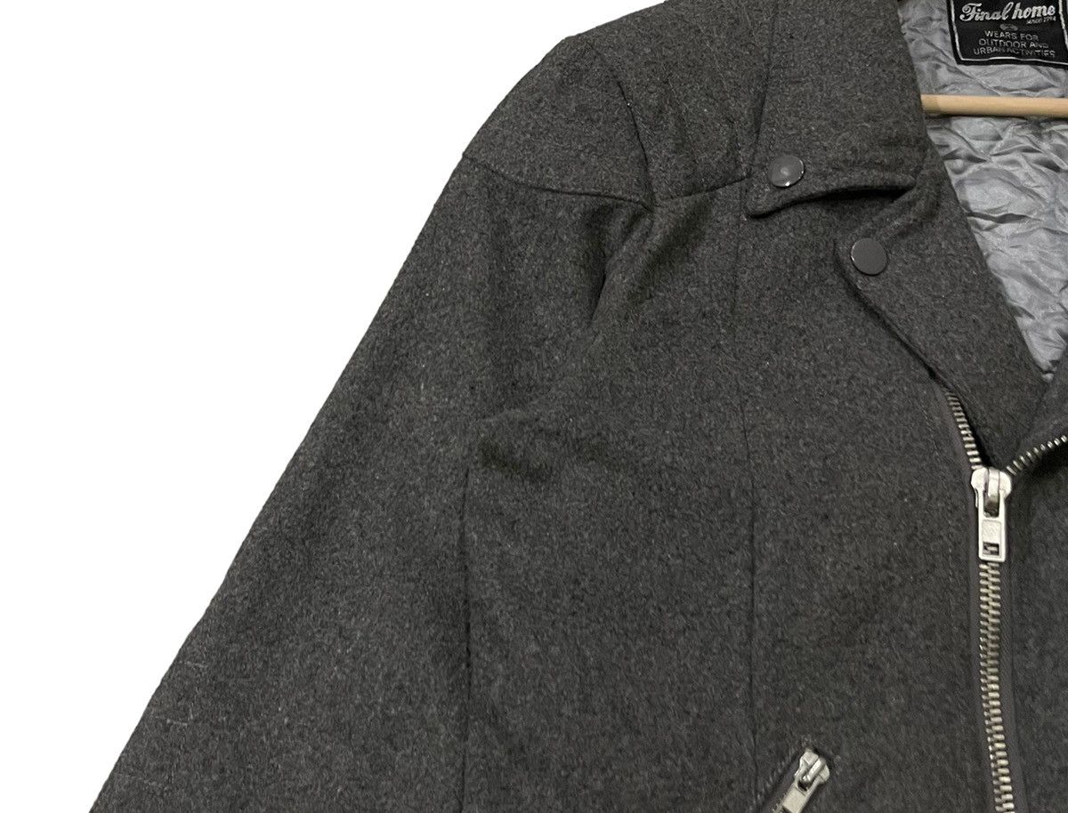 Final Home Vintage Final Home Issey Miyake Wool Double Collar Jacket Size US M / EU 48-50 / 2 - 5 Thumbnail