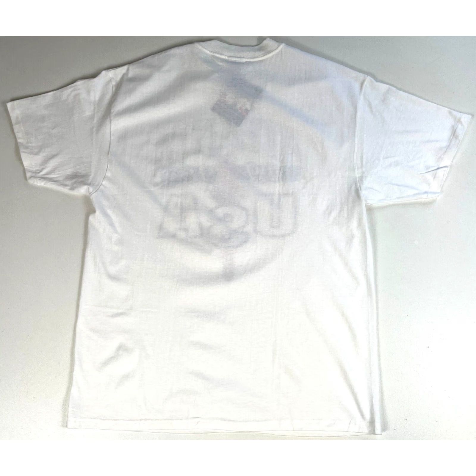 Hanes VINTAGE NWT 1996 USA Atlanta Olympic Games Hanes Beefy-T T-Shirt XL White Mens 90s Sports USA Size US XL / EU 56 / 4 - 2 Thumbnail