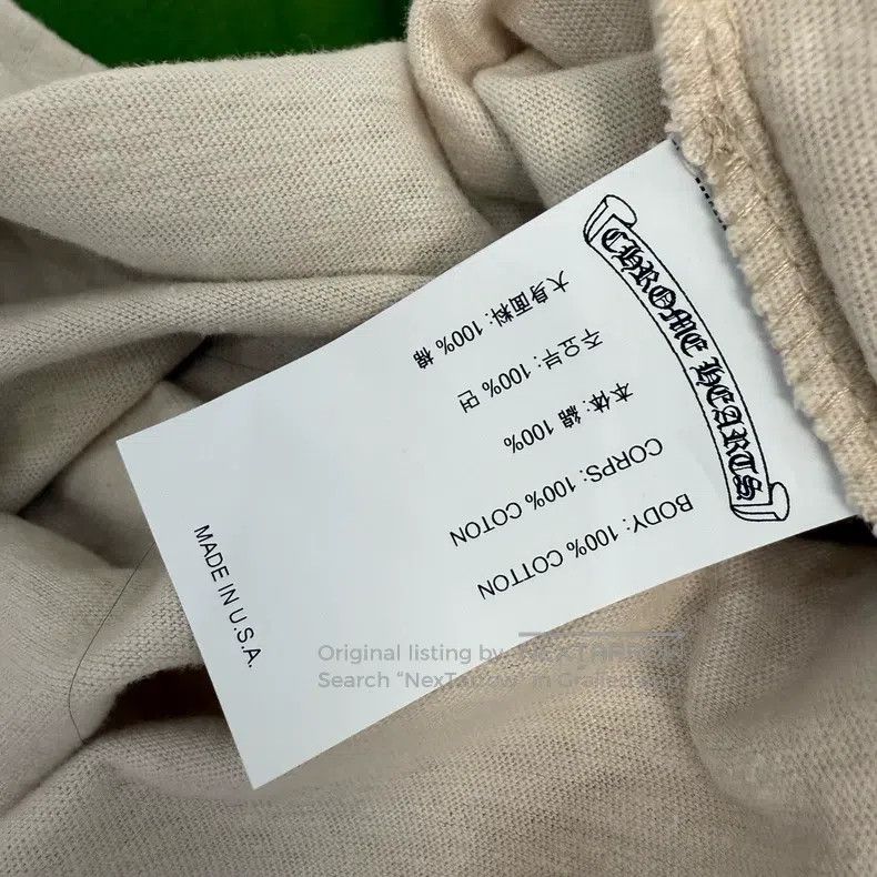 Chrome Hearts CHROME HEARTS Size M Avocado 33 long sleeve Size US M / EU 48-50 / 2 - 4 Thumbnail