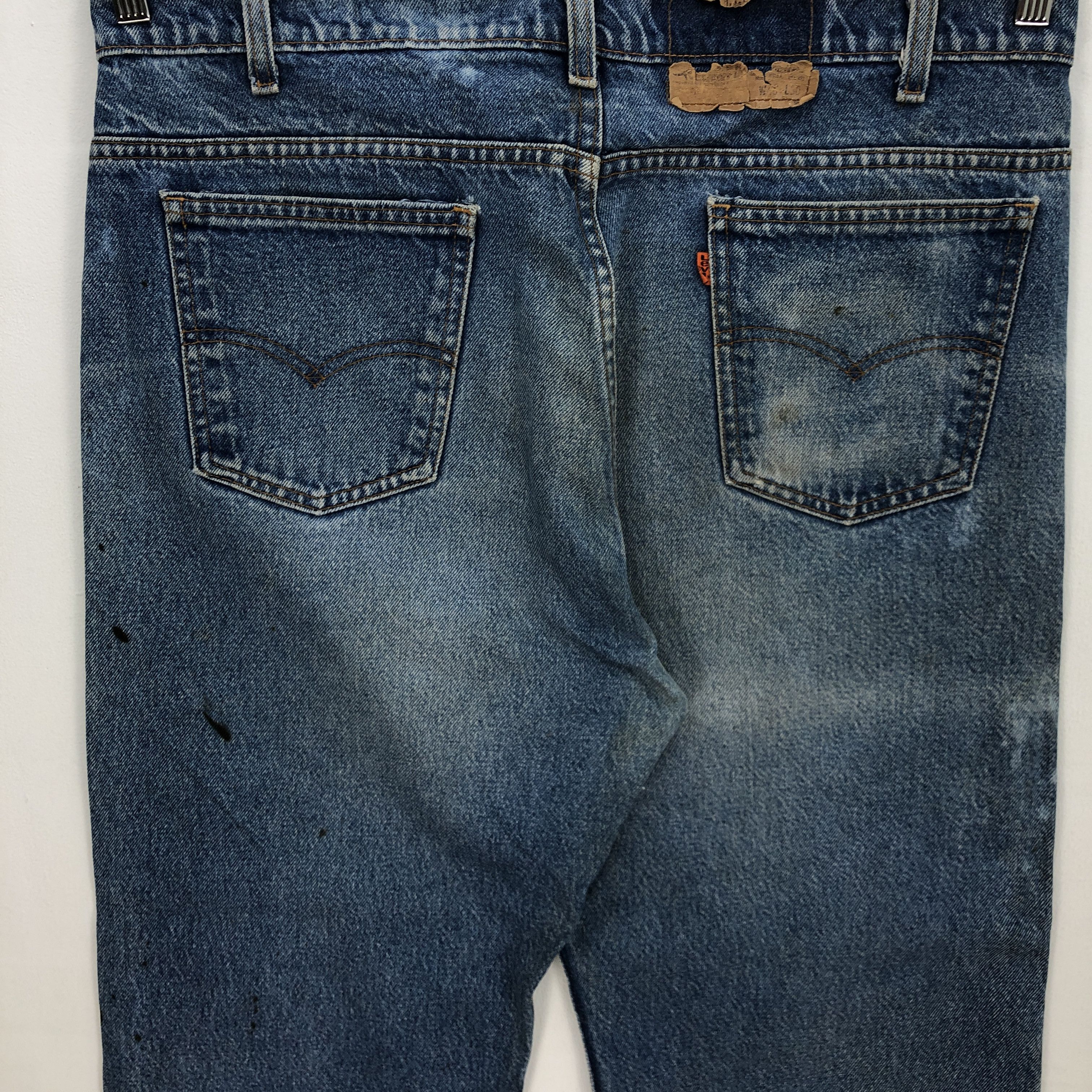 Levi's Vintage 90s Levis Jeans Orange Tabs Levis 505 Denim Pants Size US 38 / EU 54 - 4 Thumbnail