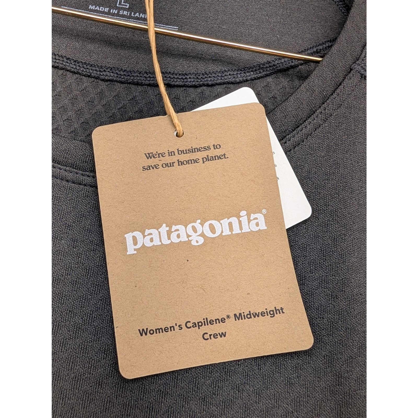 Patagonia NWT Patagonia Women's Capilene Midweight Crewneck Size L / US 10 / IT 46 - 2 Thumbnail