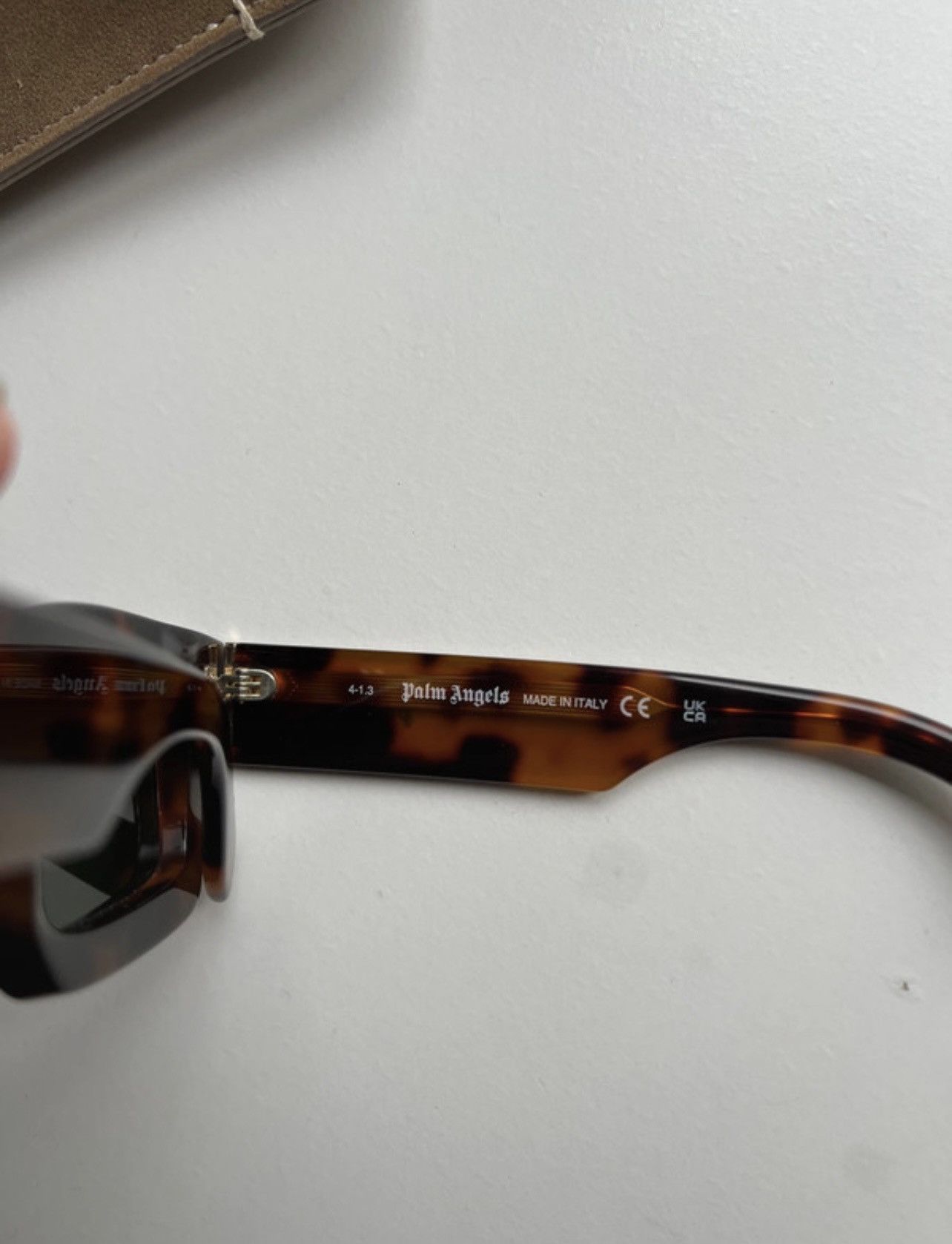 Palm Angels Palm Angels Raymond Sunglasses – Tortoiseshell Size ONE SIZE - 9 Thumbnail