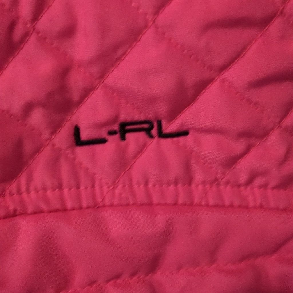Lauren Ralph Lauren Lauren Ralph Lauren Active Pink And Black Puffer Vest Size L Size L / US 10 / IT 46 - 3 Thumbnail