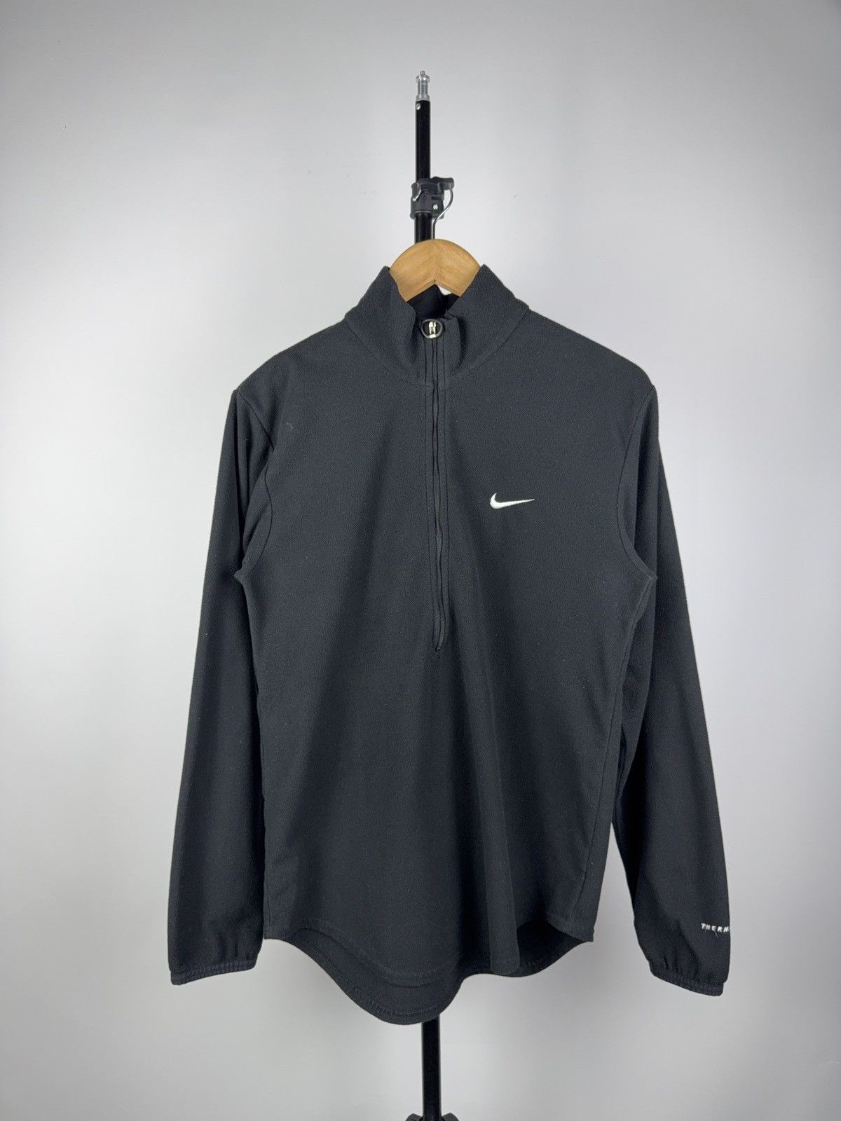 Vintage outdoor 90s NIKE Fleece zip 1/2 sweatshirt Hype