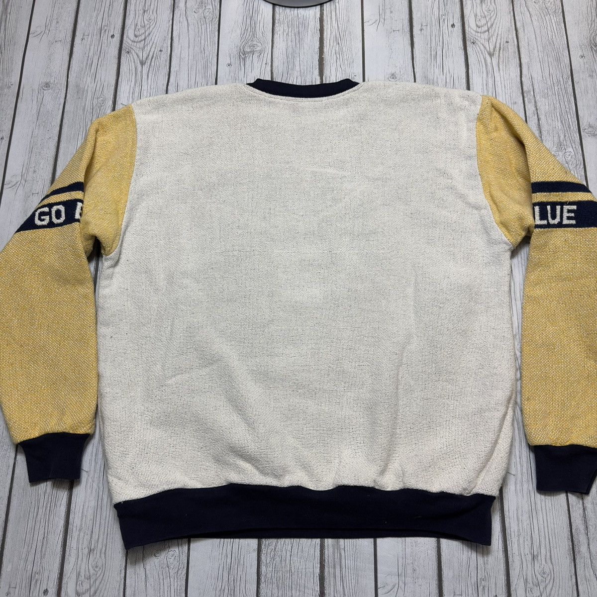 NCAA × Vintage Vintage Michigan Wolverines sweater Size US XXL / EU 58 / 5 - 2 Thumbnail
