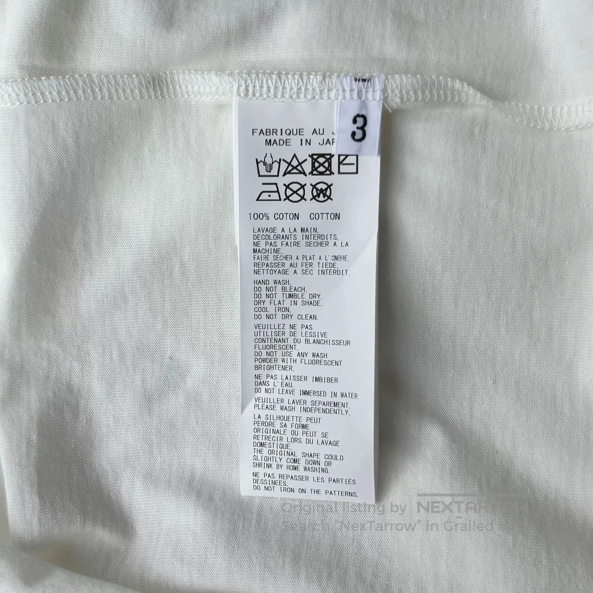 Yohji Yamamoto Yohji Yamamoto Poker Print Long Sleeve T. Size US M / EU 48-50 / 2 - 6 Thumbnail