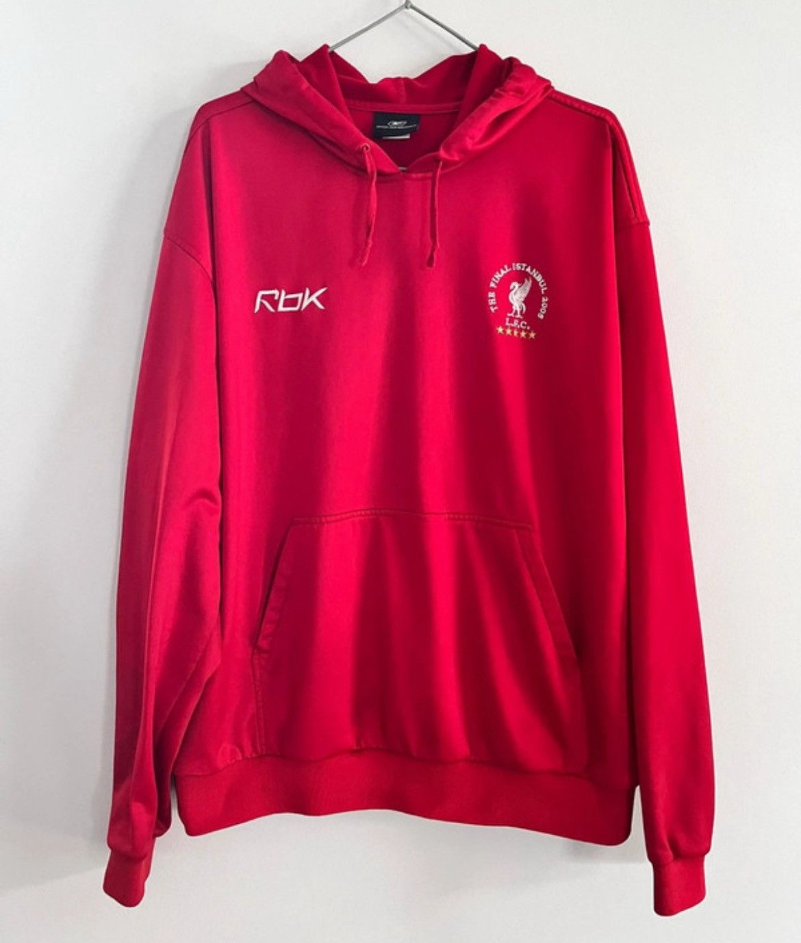 Reebok Reebok x Liverpool Red Hoodie 2004/2005 Size US L / EU 52-54 / 3 - 2 Thumbnail