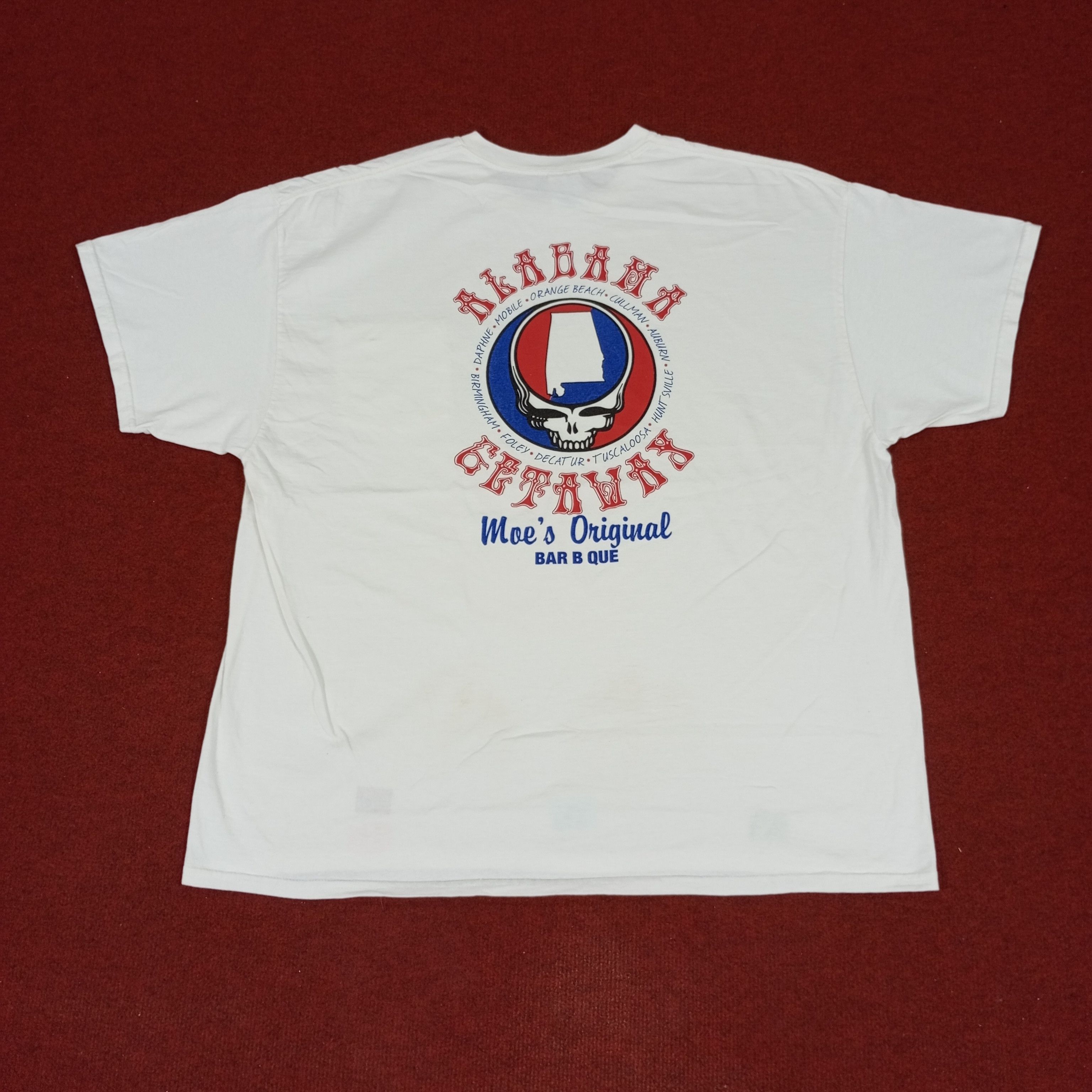 Vintage Alabama Getaway Grateful Dead Style Logo Tshirt Size US XXL / EU 58 / 5 - 1 Thumbnail
