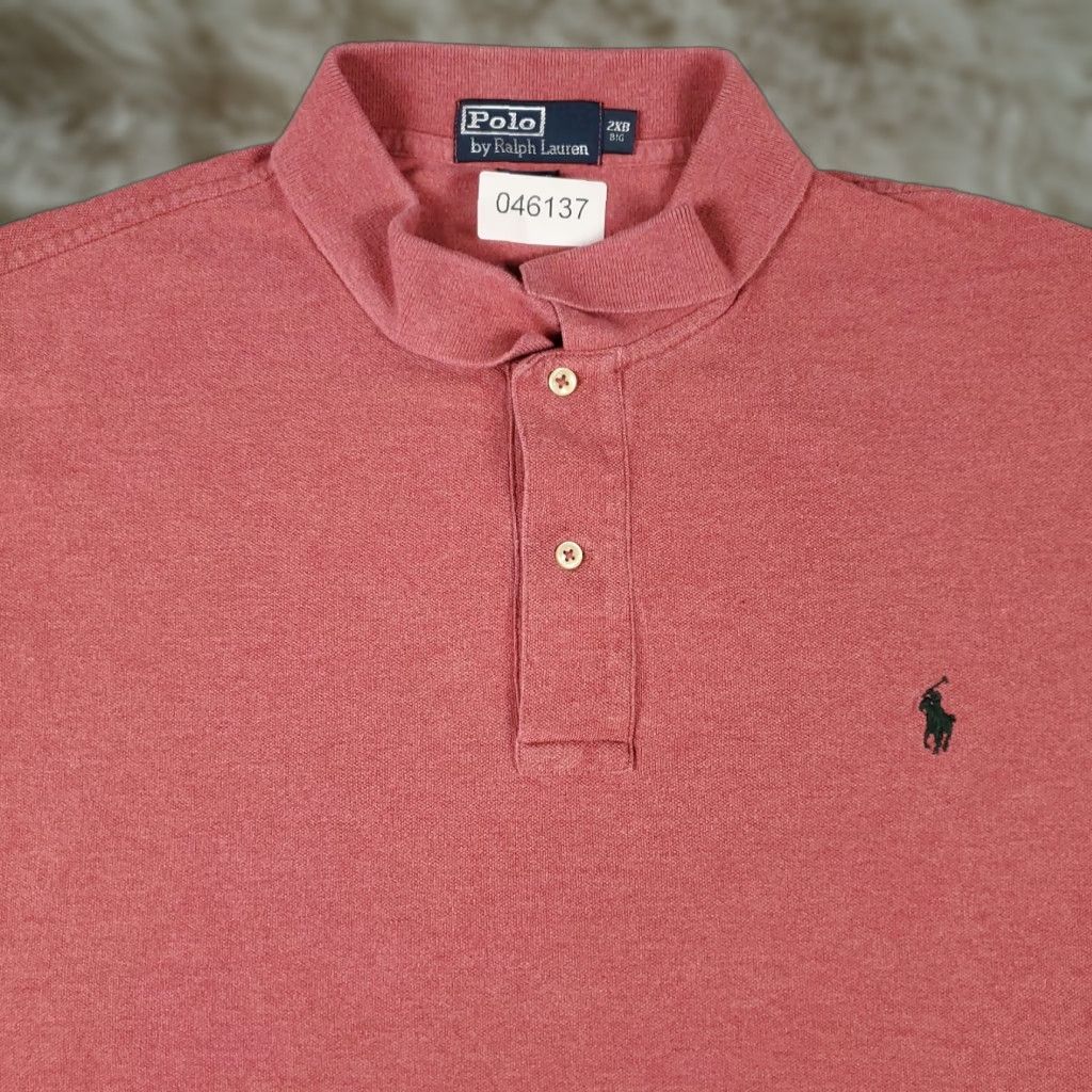 Ralph Lauren Ralph Lauren Polo Shirt Mens 2XB Red Pony Casual Short Sleeve Polo Shirt Big & Tall Red Ralph Lauren Polo Shirt Mens 2XB Red Pony Casual Short Sleeve Size US XXL / EU 58 / 5 - 1 Thumbnail