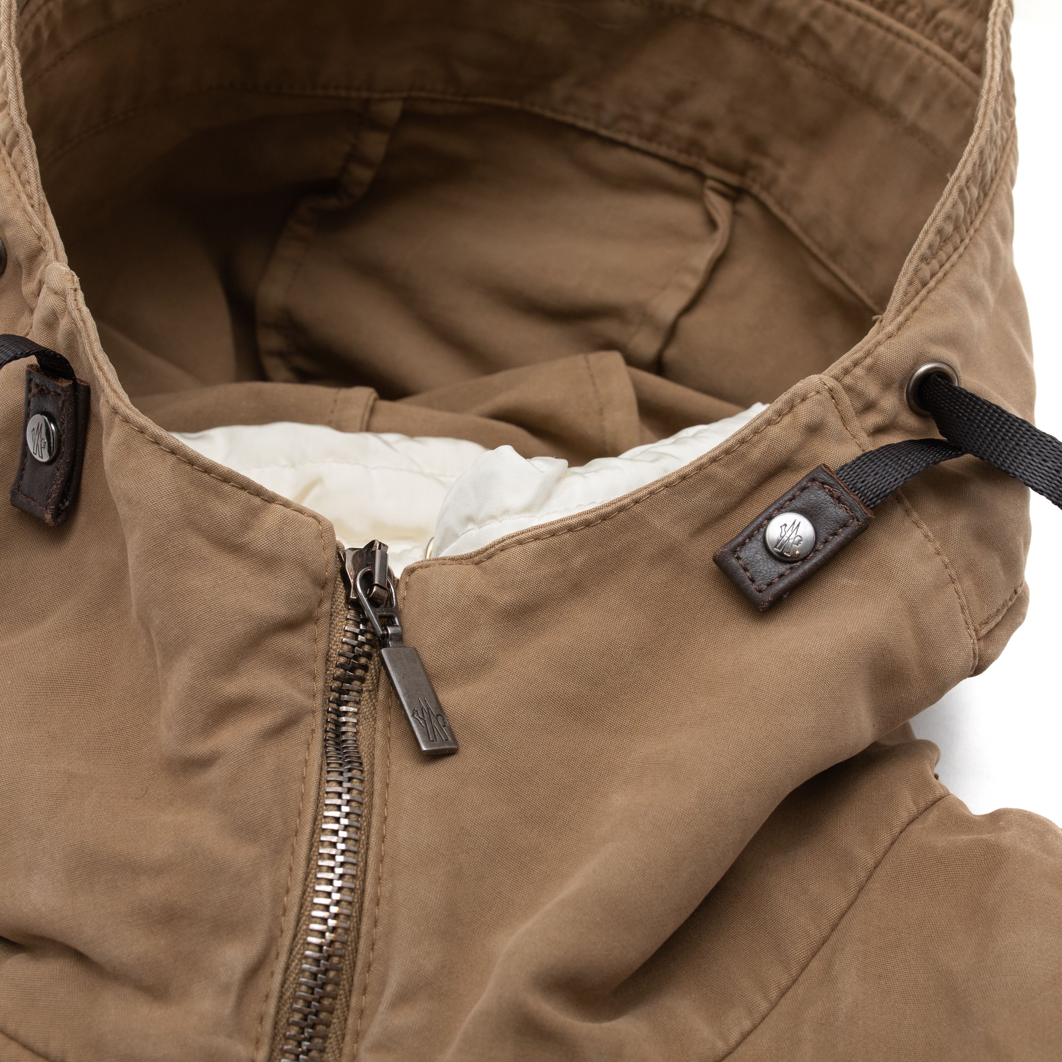 Moncler MONCLER Vintage Asymmetric 2 in 1 Down Jacket Size L / US 10 / IT 46 - 2 Thumbnail