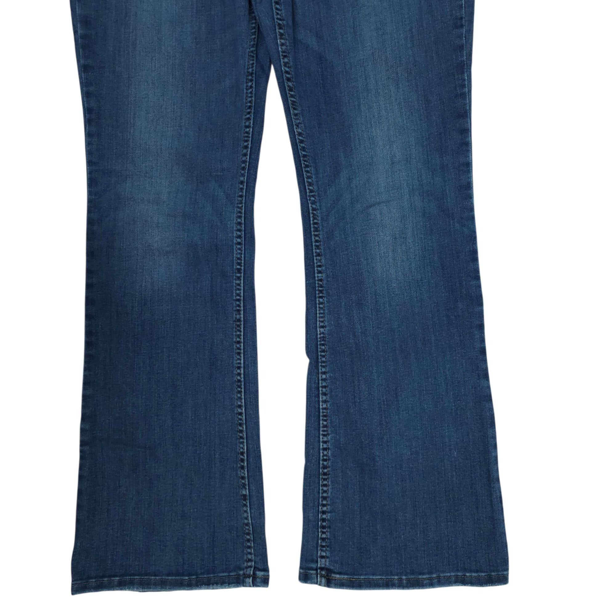 Levi's Levis 524 Bootcut Jeans Womens 32 Mid Rise Medium Wash Whisk Size 24" / US 00 / IT 34 - 10 Thumbnail