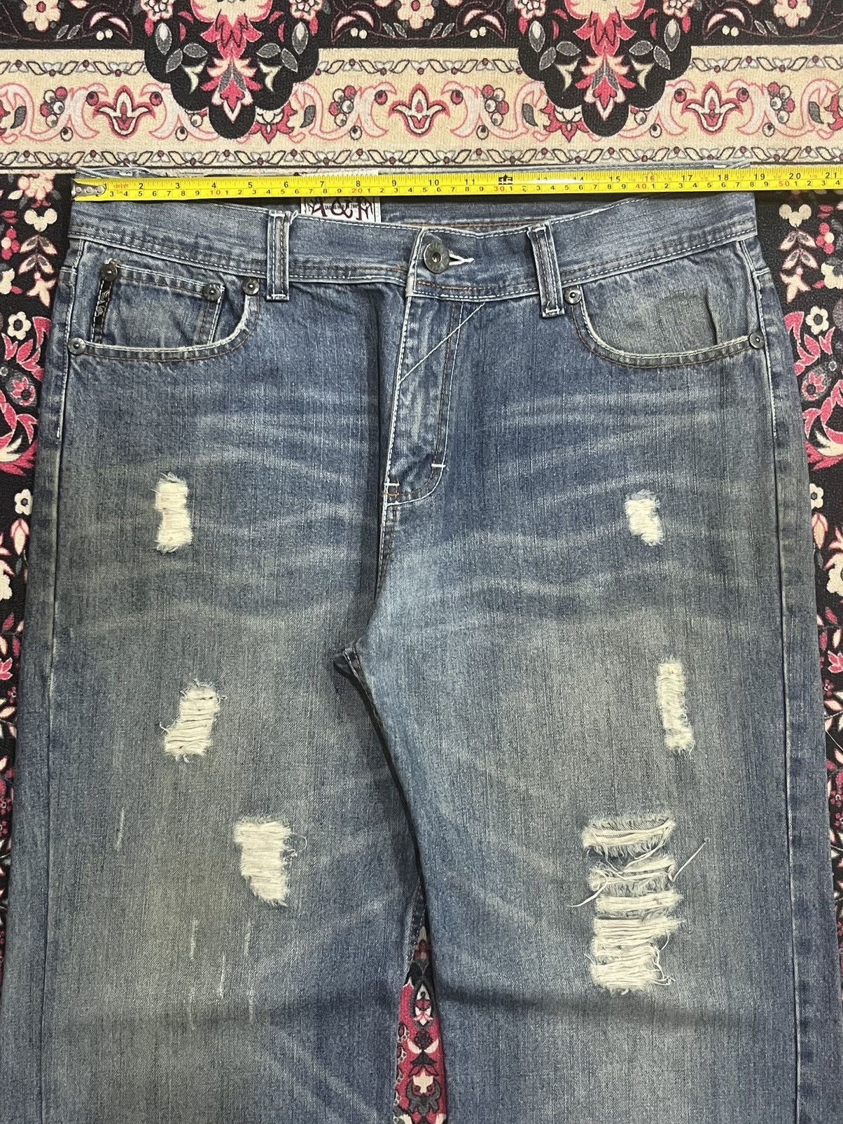 Abercrombie & Fitch Vintage Abercrombie & Fitch Distressed Loose Baggy Jeans Size US 36 / EU 52 - 12 Thumbnail