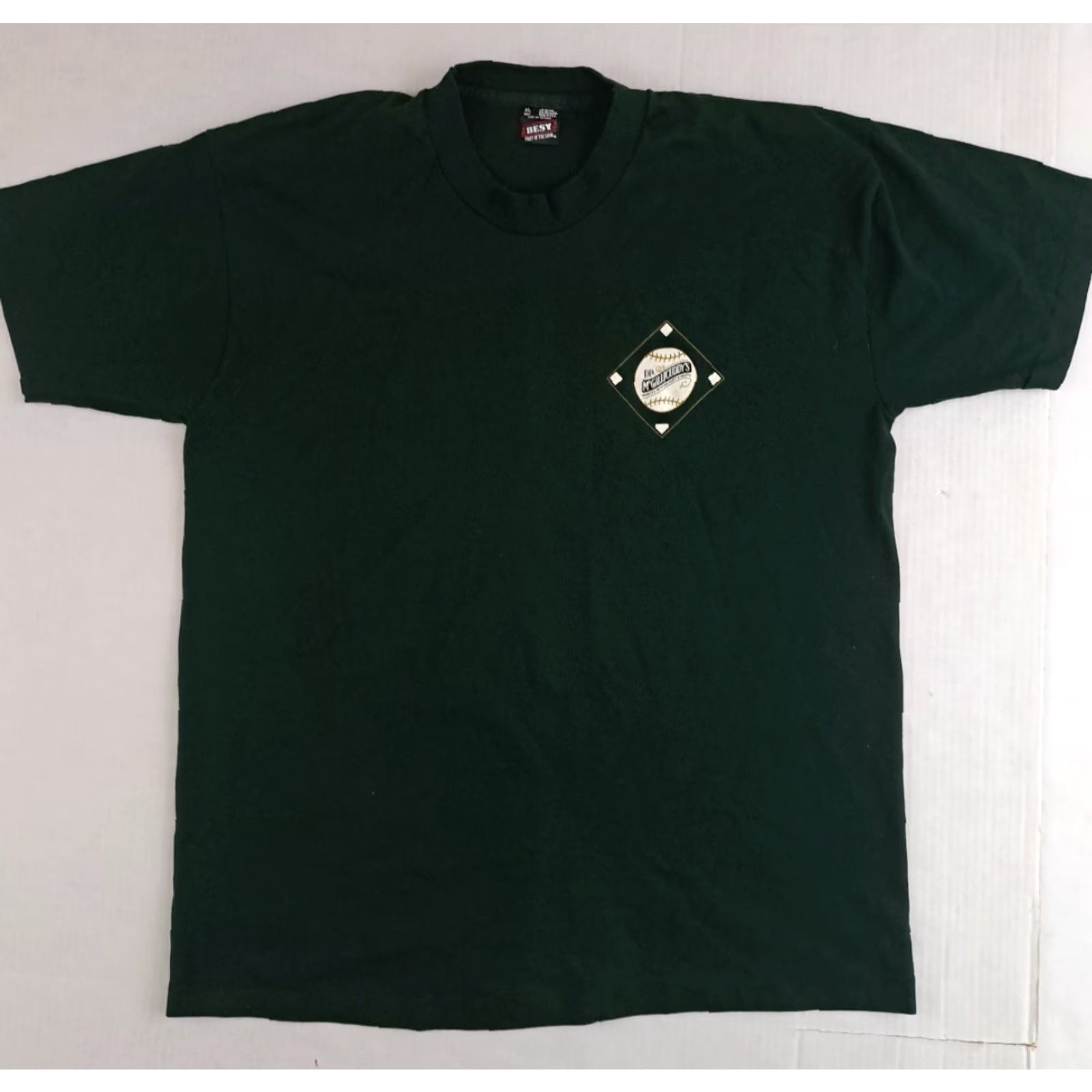 Fruit Of The Loom VINTAGE Fruit of the Loom USA Baseball Diamond Green T-Shirt XL Men’s Shirts? Size US XL / EU 56 / 4 - 5 Thumbnail