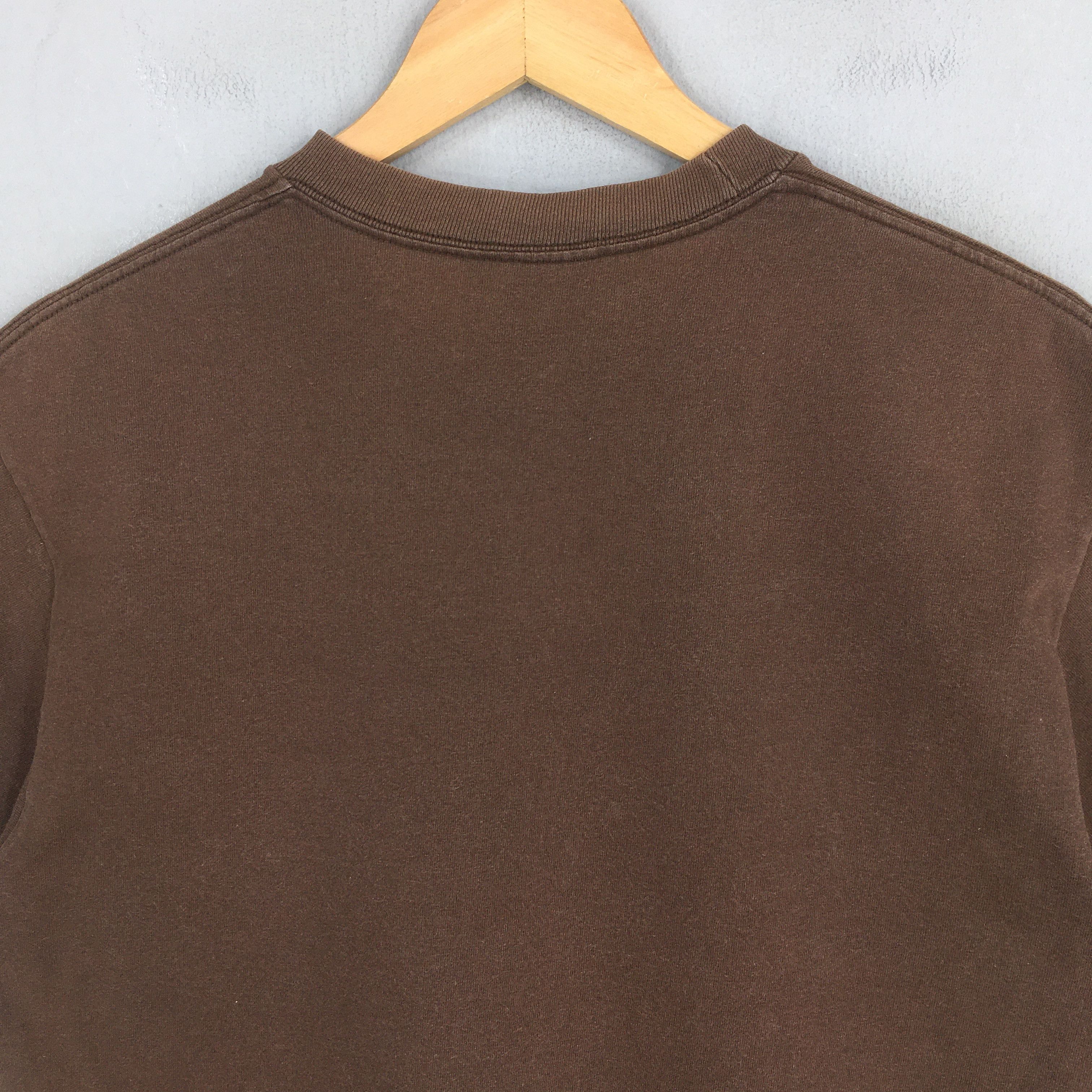 Stussy Vintage 90's Stussy Usa Brown T shirt Medium Size US M / EU 48-50 / 2 - 8 Thumbnail