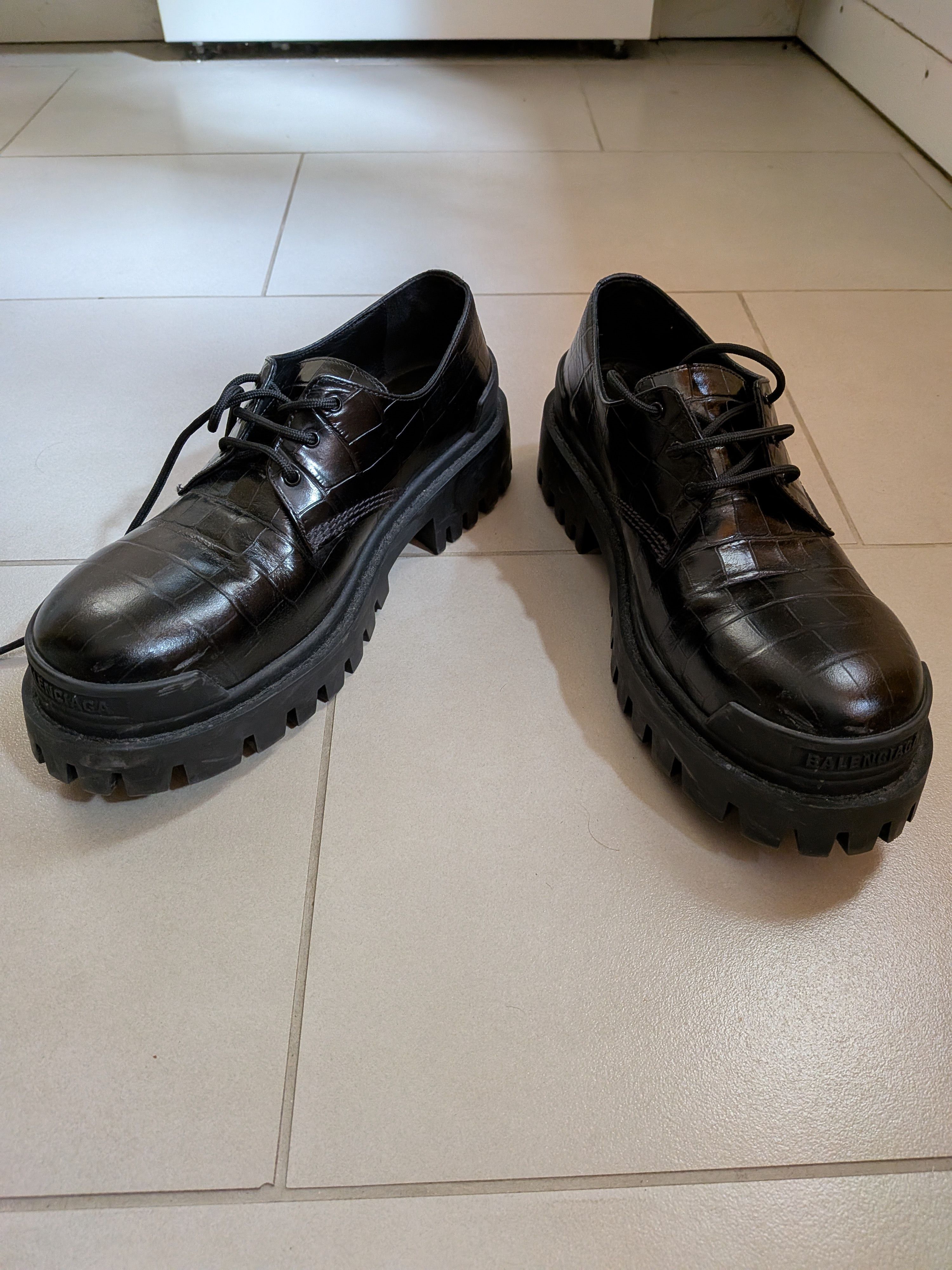 Balenciaga Balenciaga Croc Strike Derby Size US 8 / EU 41 - 2 Thumbnail