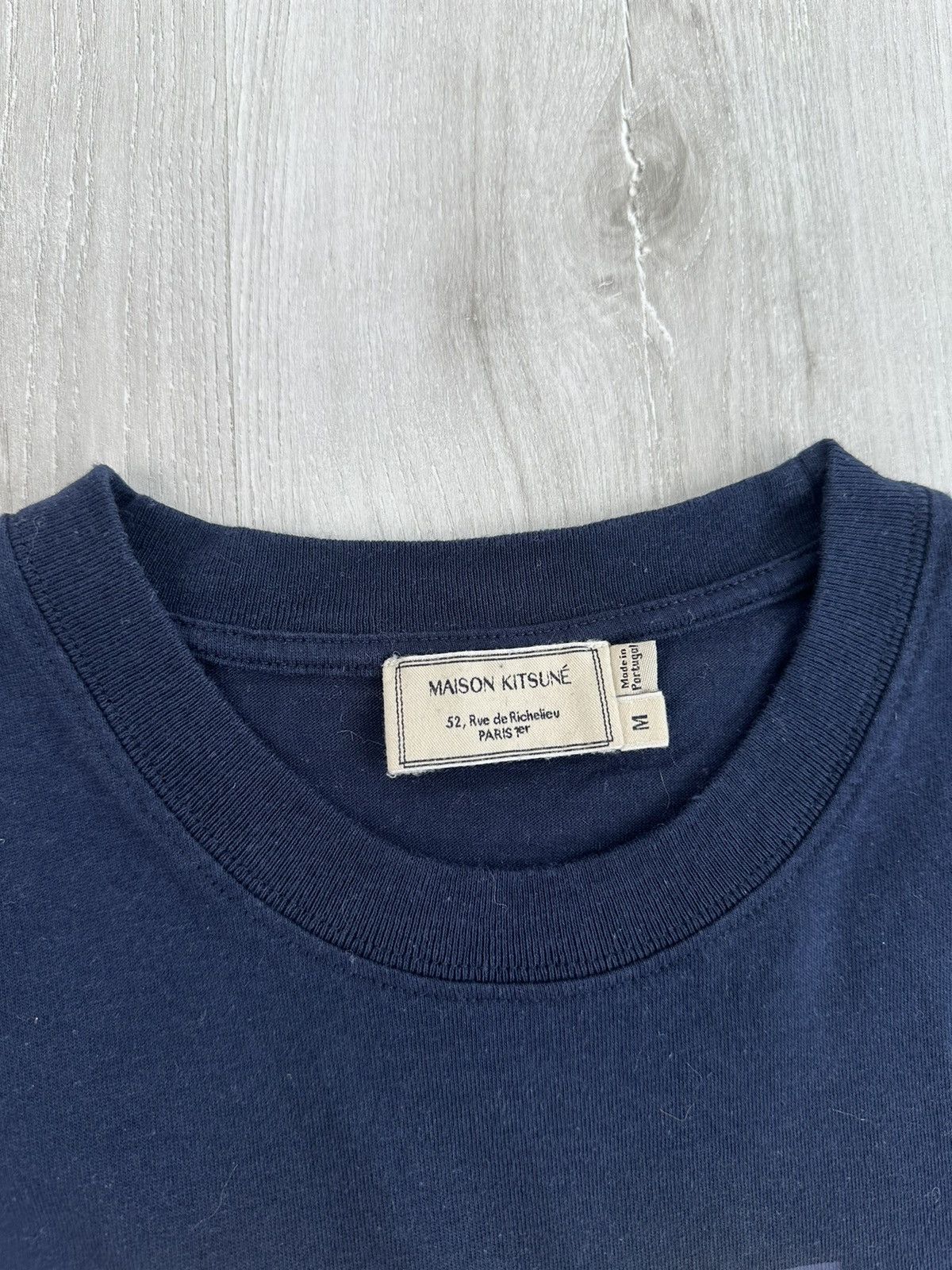 Maison Kitsune Maison Kitsune Tshirt Big Logo Size US M / EU 48-50 / 2 - 3 Thumbnail