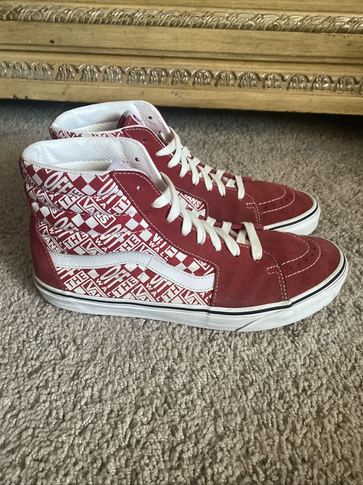 Vans Vans off the wall sk8 hi top sneakers size 10 Size US 10 / EU 43 - 1 Thumbnail