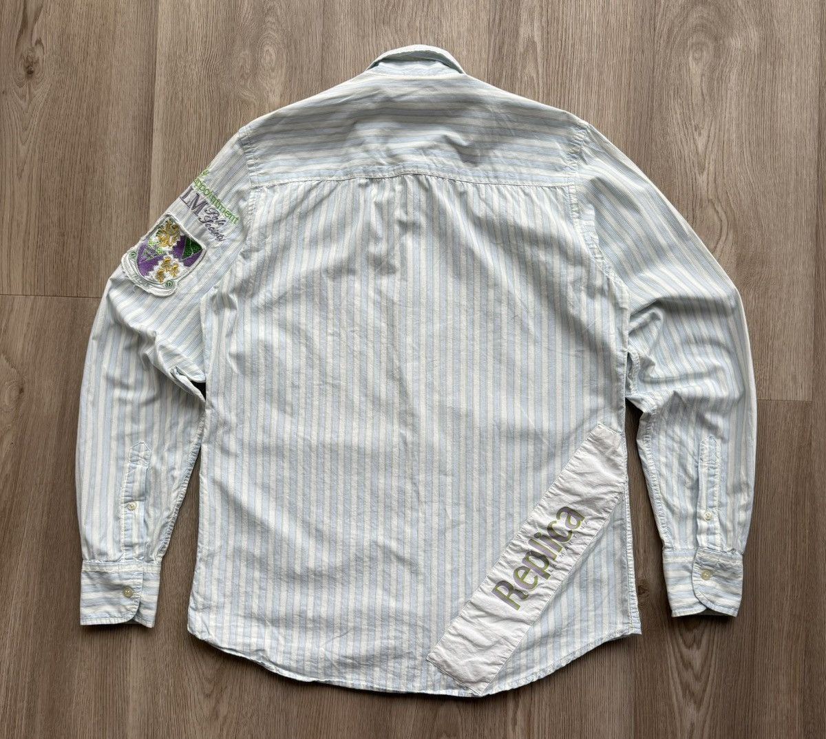 La Martina La Martina The Prince of Wales Polo Cup Striped Button Shirt Size US L / EU 52-54 / 3 - 9 Thumbnail