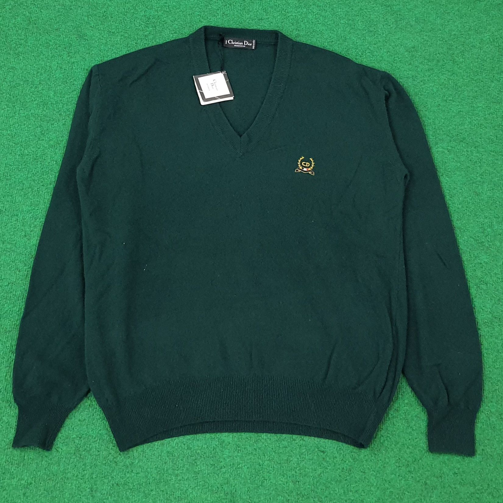 Christian Dior Monsieur Vintage Christian Dior Monsieur Designer Pullover C242N21 Size US L / EU 52-54 / 3 - 1 Thumbnail