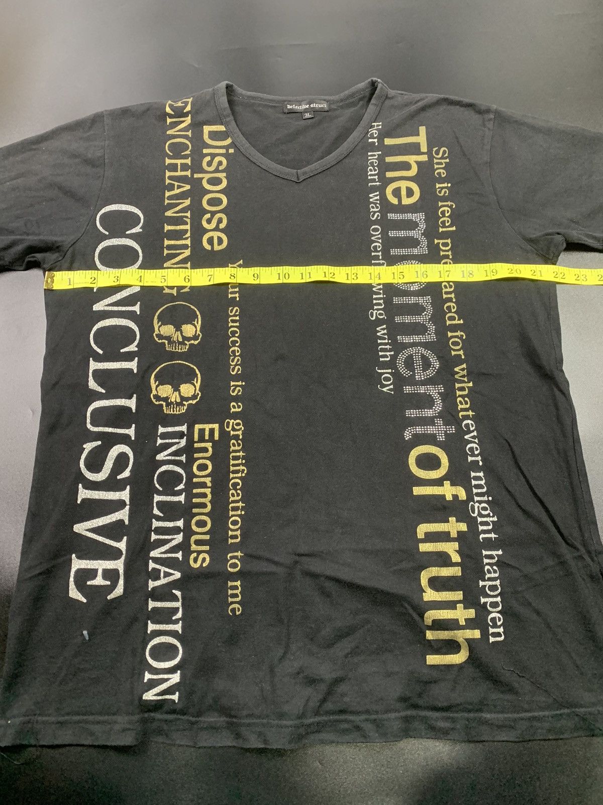 Hysteric Glamour × If Six Was Nine × Japanese Brand detectibe Struct skulls poem Size US L / EU 52-54 / 3 - 8 Thumbnail