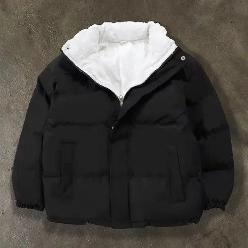 VIBE Black Loose Thick Jacket Size US M / EU 48-50 / 2 - 3 Thumbnail