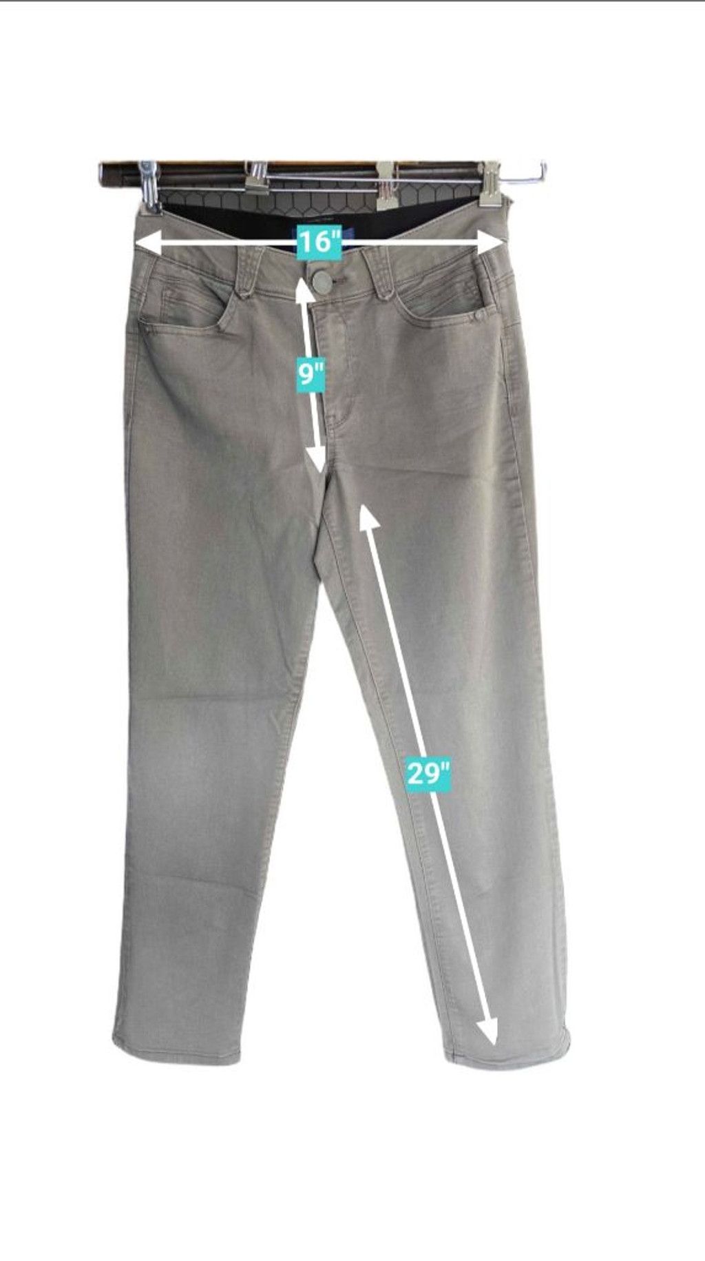 Other Women's Democracy tan Ankle & Cropped Jeans Size 8 Size 30" / US 8 / IT 44 - 3 Thumbnail