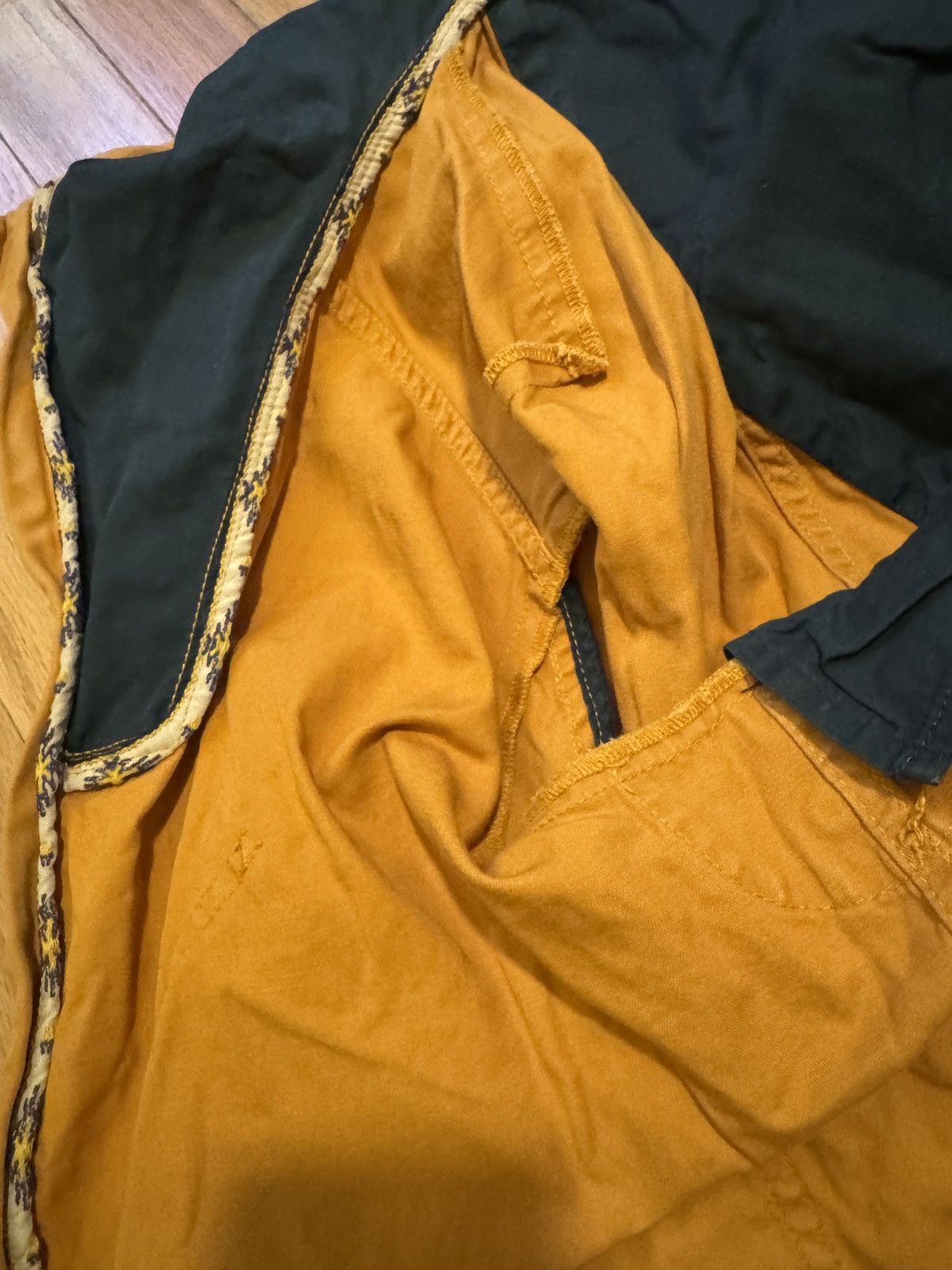 Other Jasonwood Hooded Field Jacket - Mustard / Navy – M Size US M / EU 48-50 / 2 - 5 Thumbnail